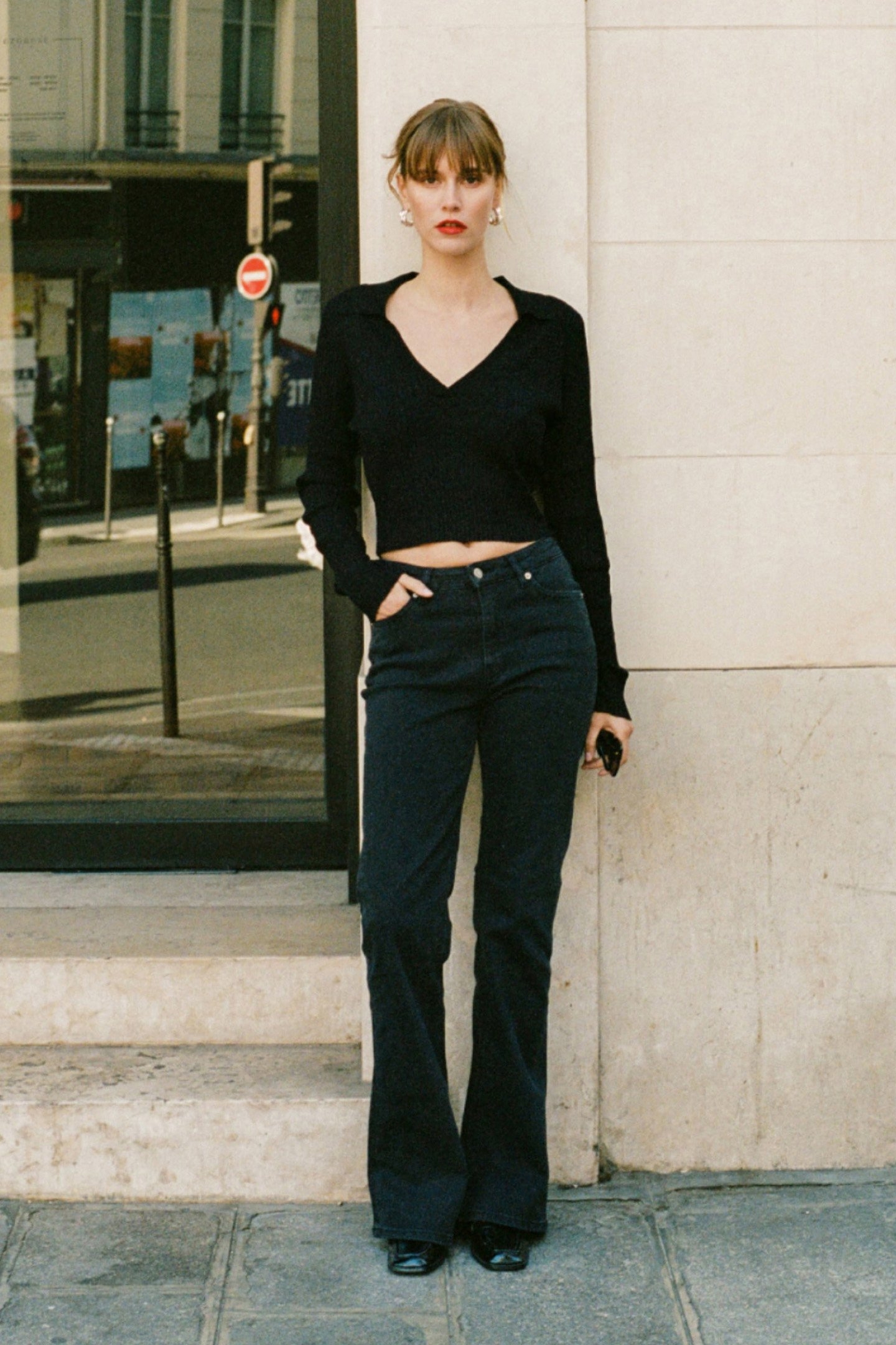 ISY FLARED - STONE BLACK STONE BLACK 6