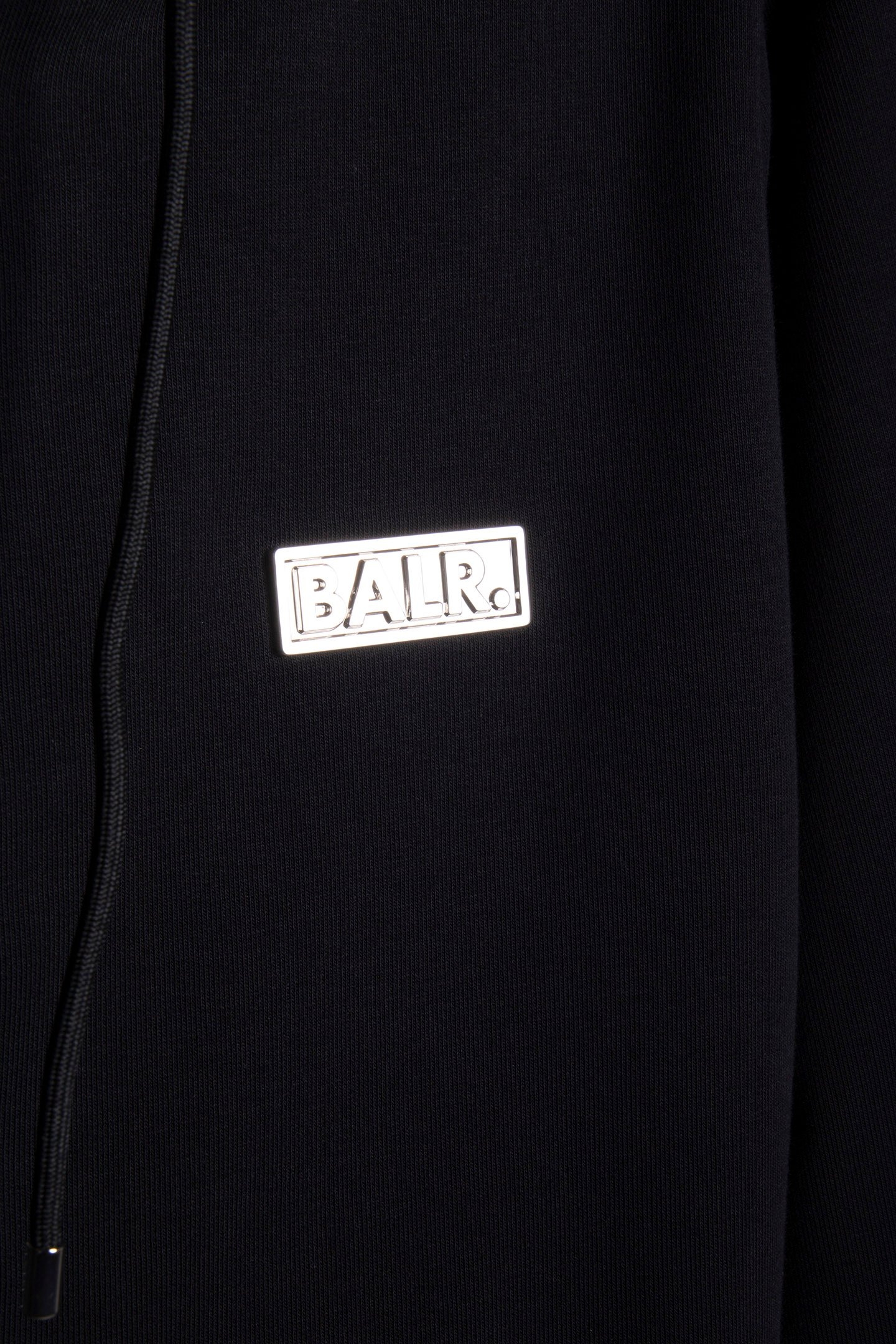 B-SERIES ZIP-THROUGH HOODIE JET BLACK 4