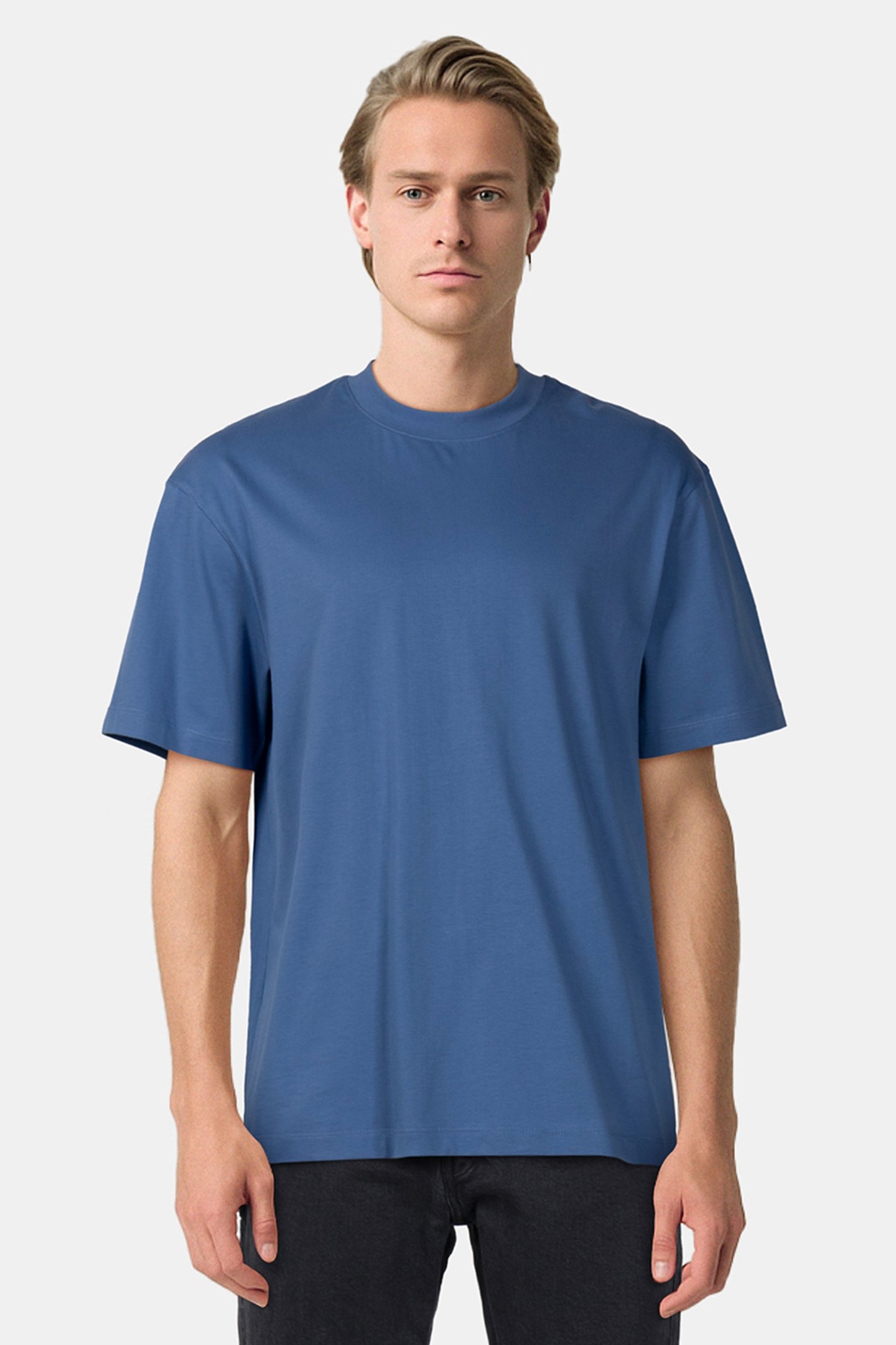 BALR. EMBRO BOX FIT T-SHIRT CORONET BLUE 1