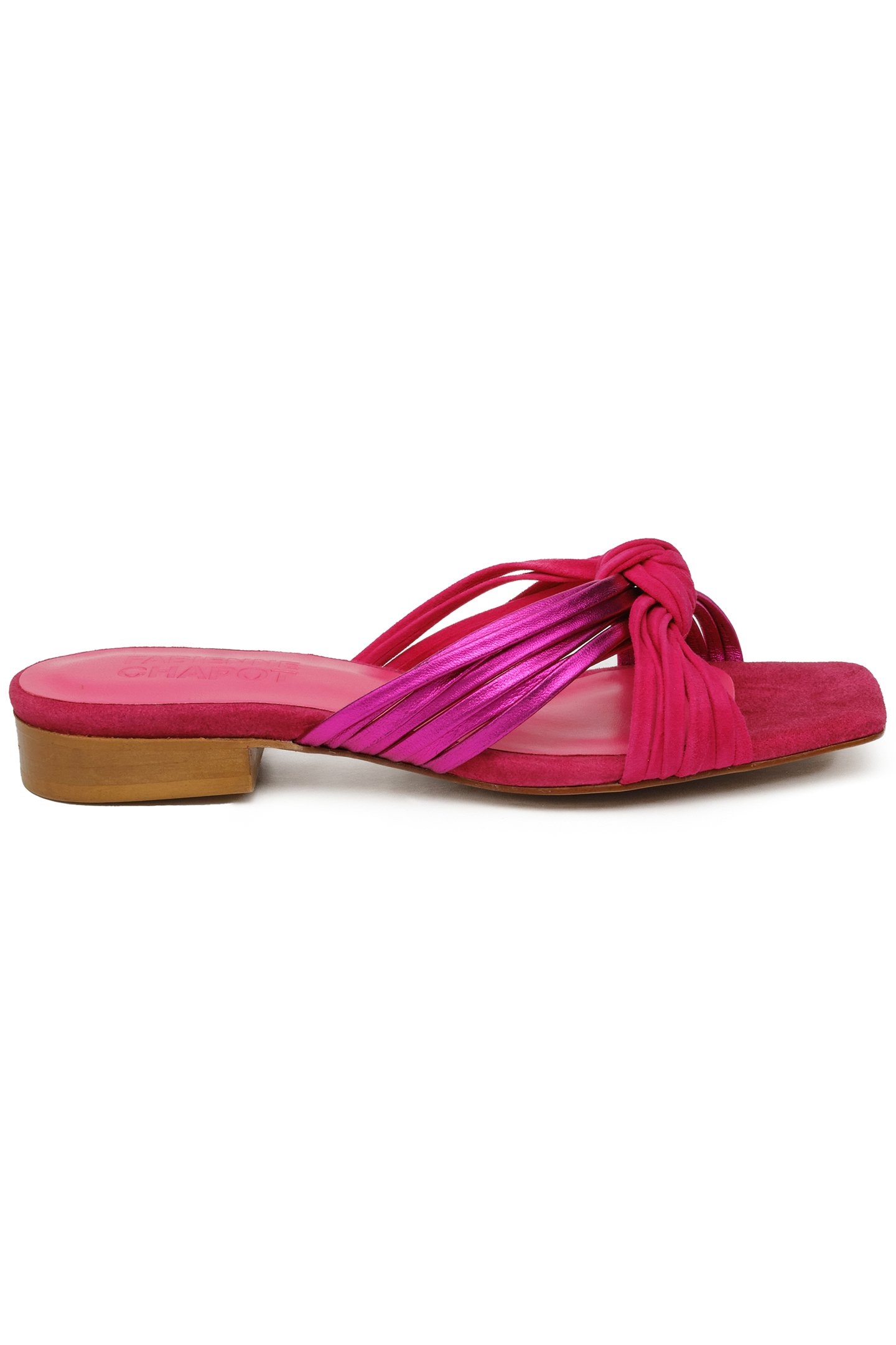 MOMO SANDAL PINK METALLIC 1