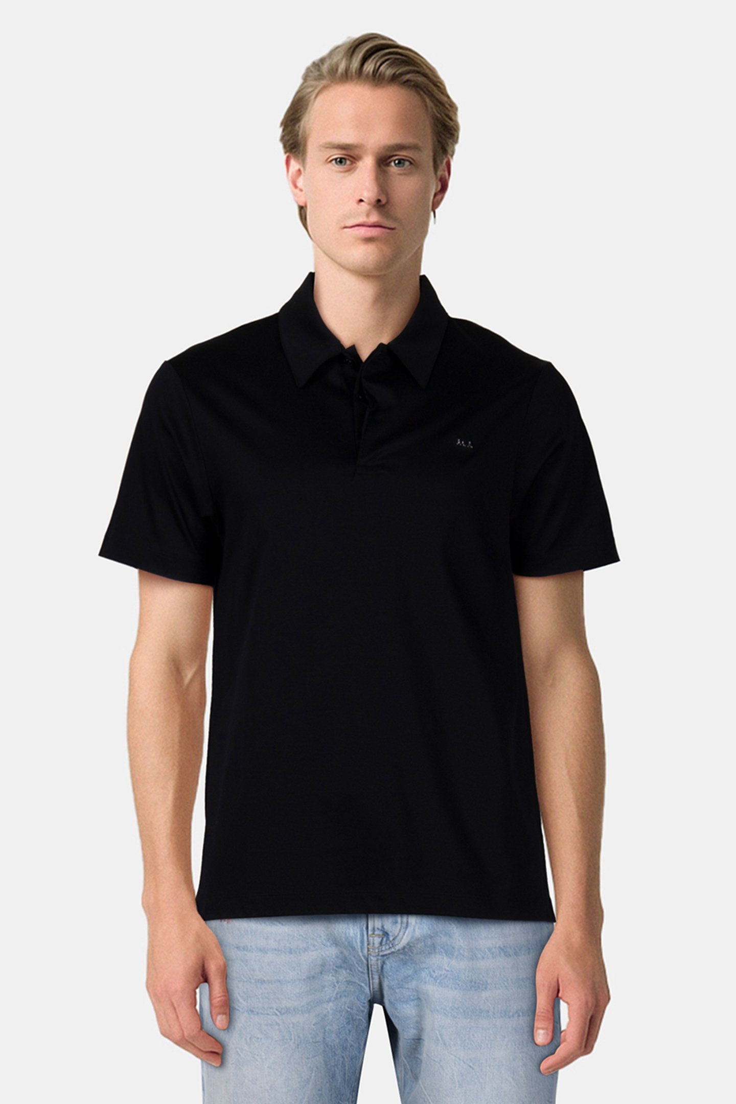 QXI SLIM POLO JET BLACK 1