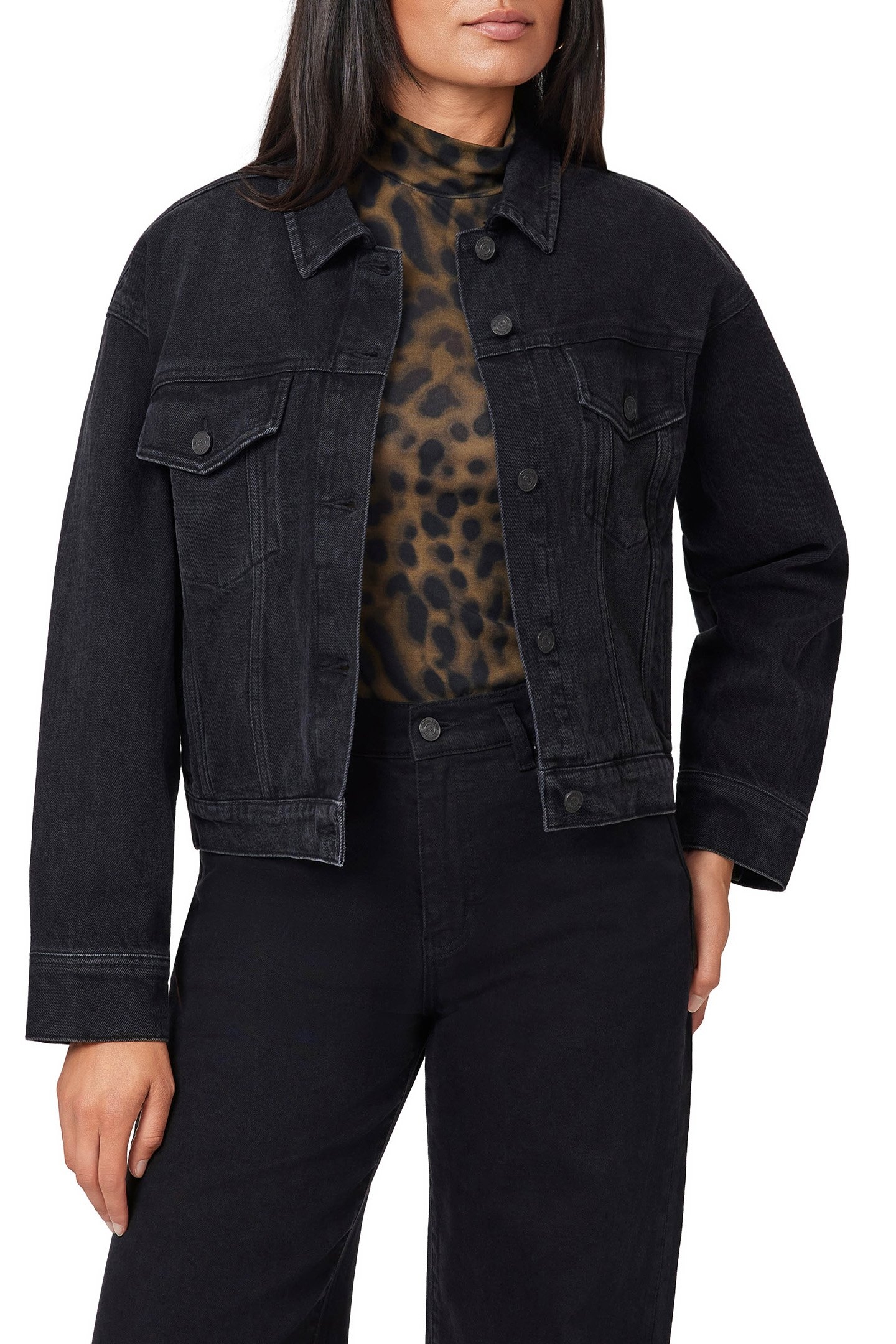 DENIM CROPPED JACKET JOURNEY WASH 4