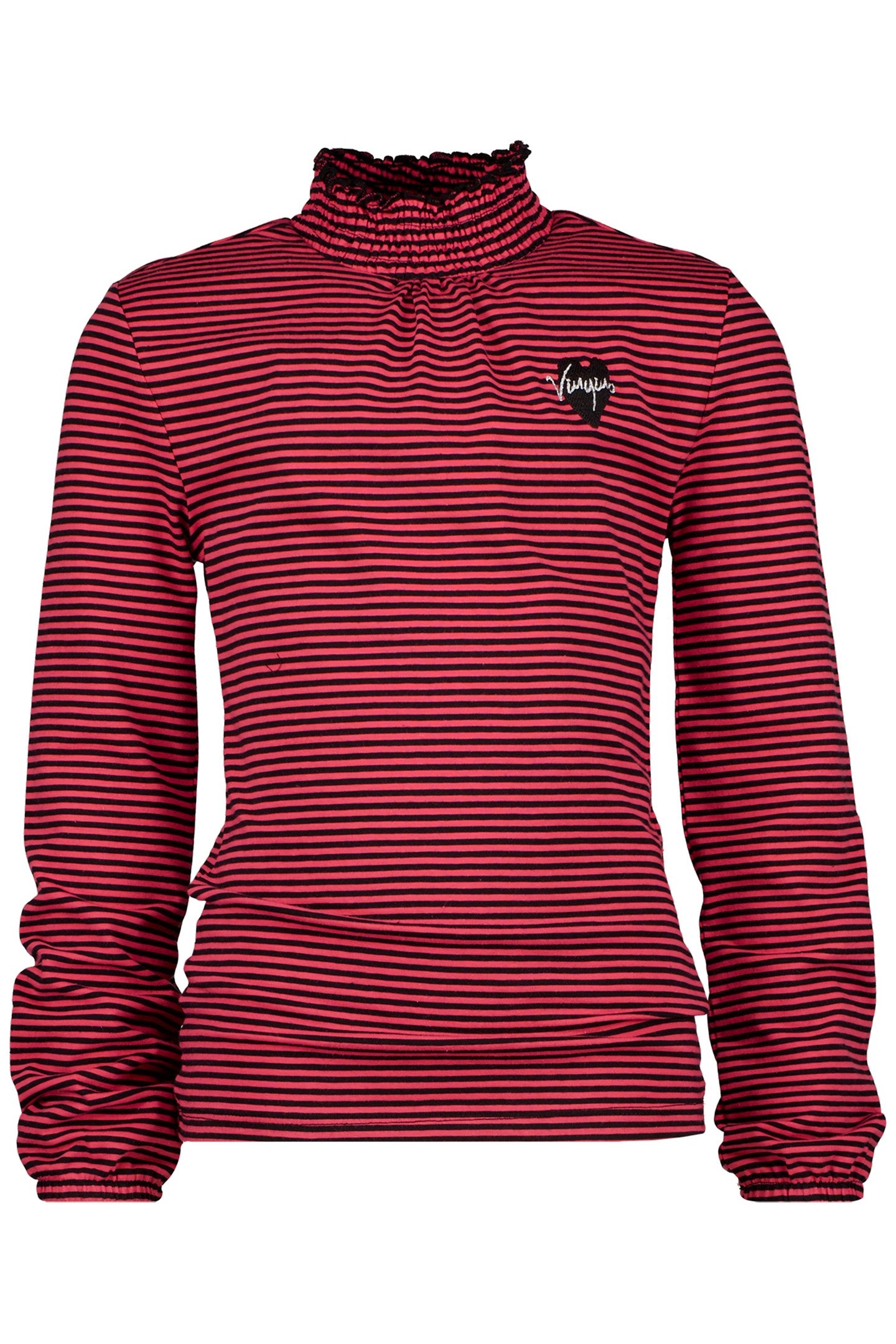 GIRL'S JETTY T-SHIRT FLU RED 1