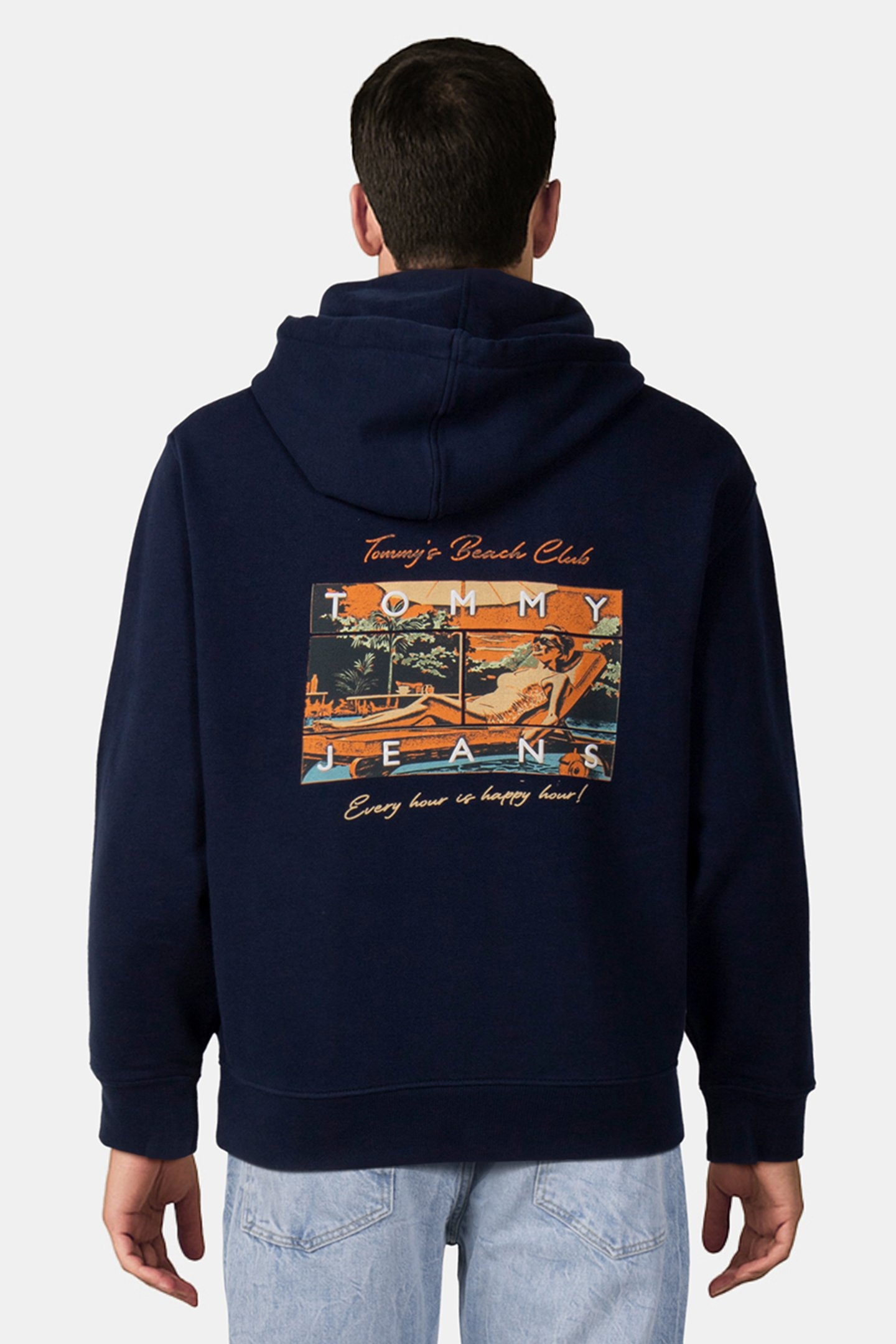 TJM BEACH CLUB GRAPHIC DARK NIGHT NAVY 2