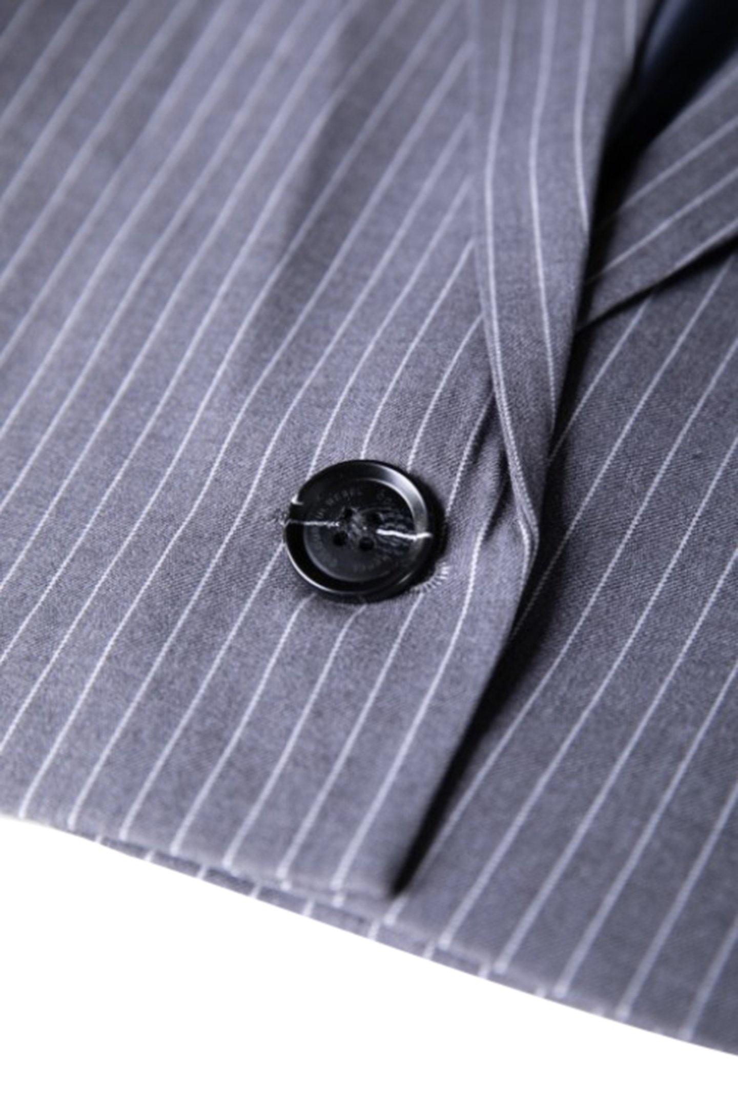 WINOAH STRIPE CROPPED BLAZER DARK GREY 7