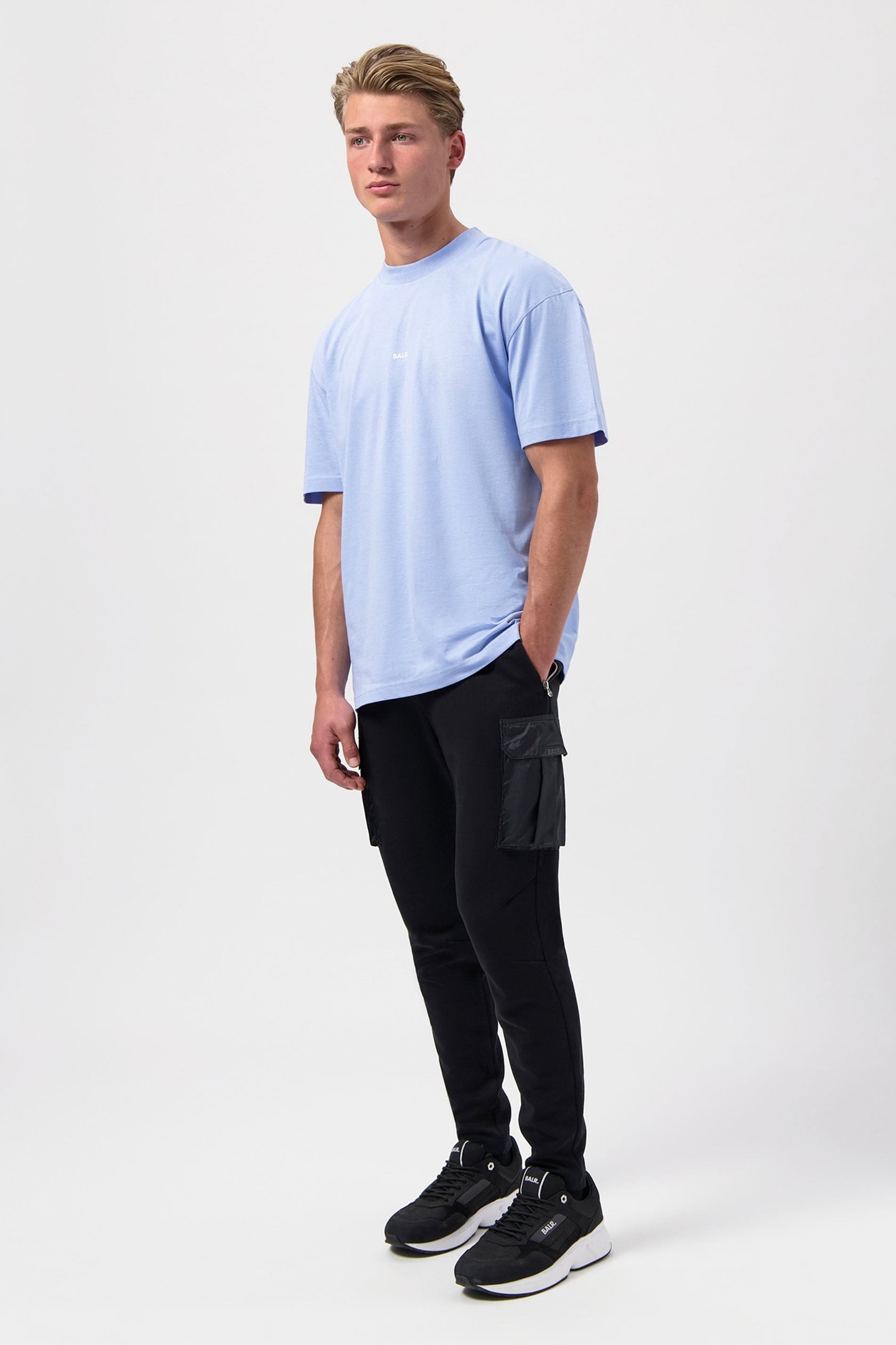 BRAND BOX FIT T-SHIRT HYDRANGEA 1