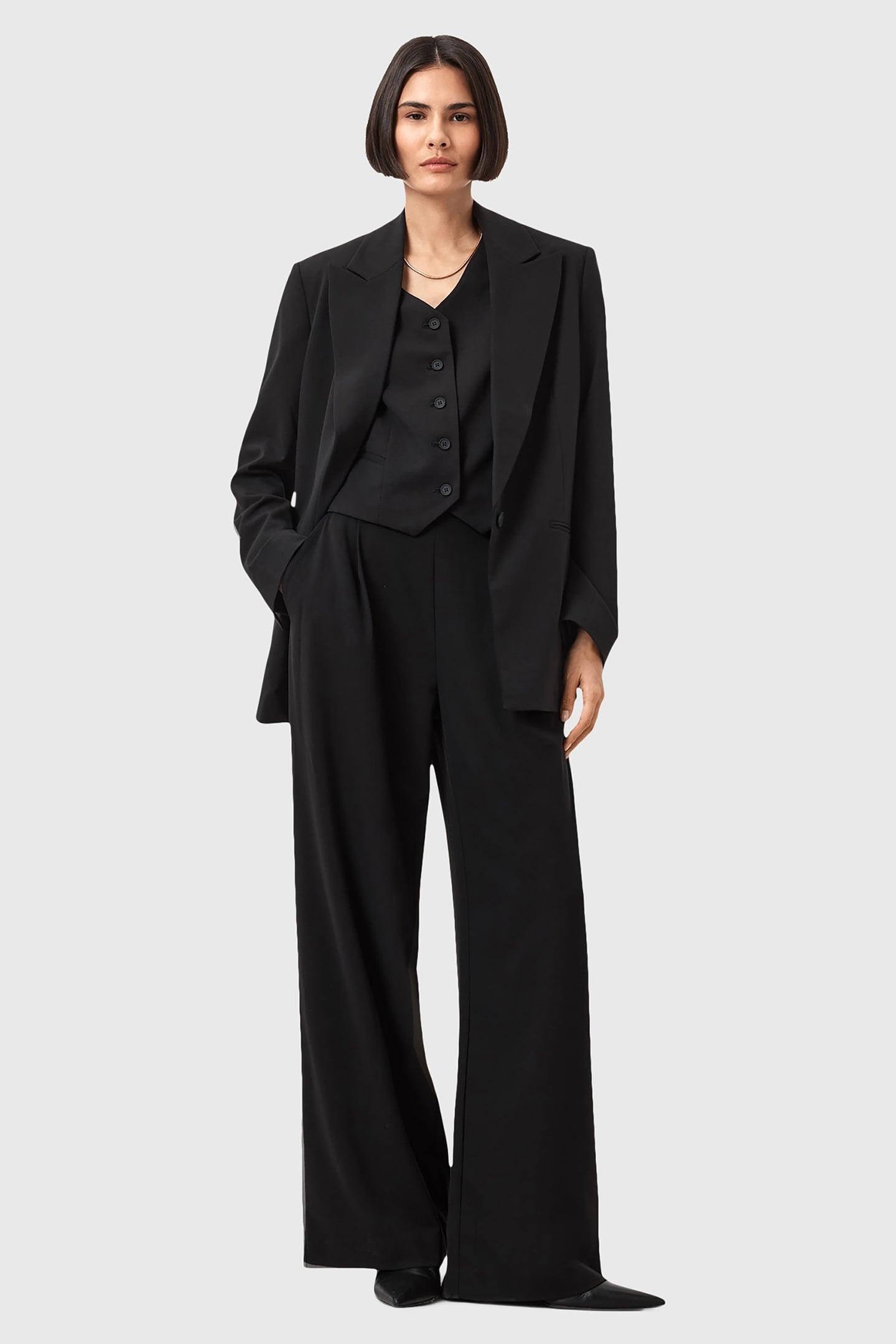 AVERIE TRI BLAZER BLACK 3