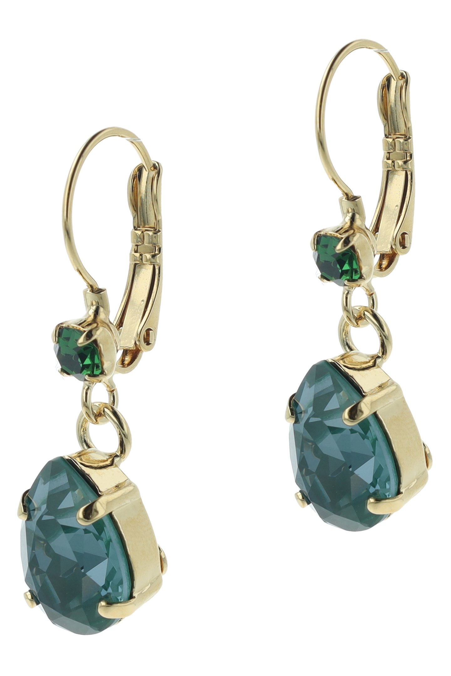 CLASSIC MINI PINE GREEN EARRINGS 4