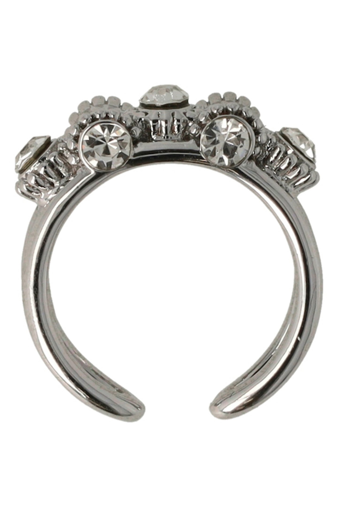 OTAZU VINTAGE BARREL RING - RHODIUM 1