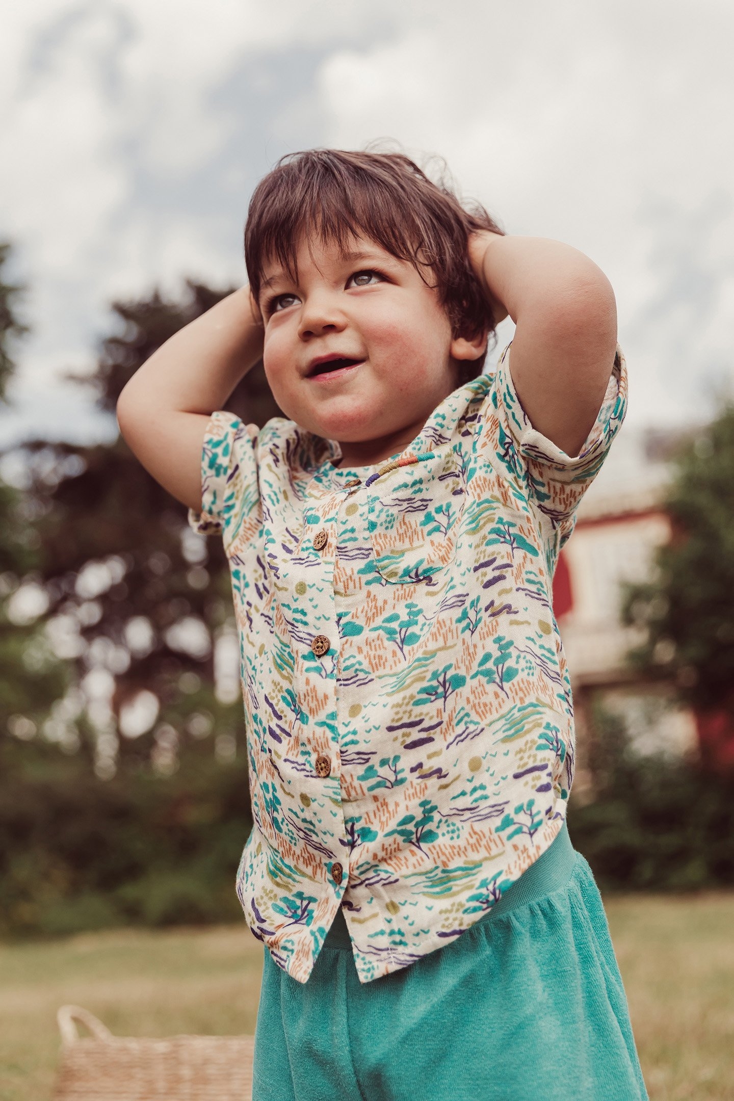 SHIRT ADELIO CREAM PAST FIELDS 1