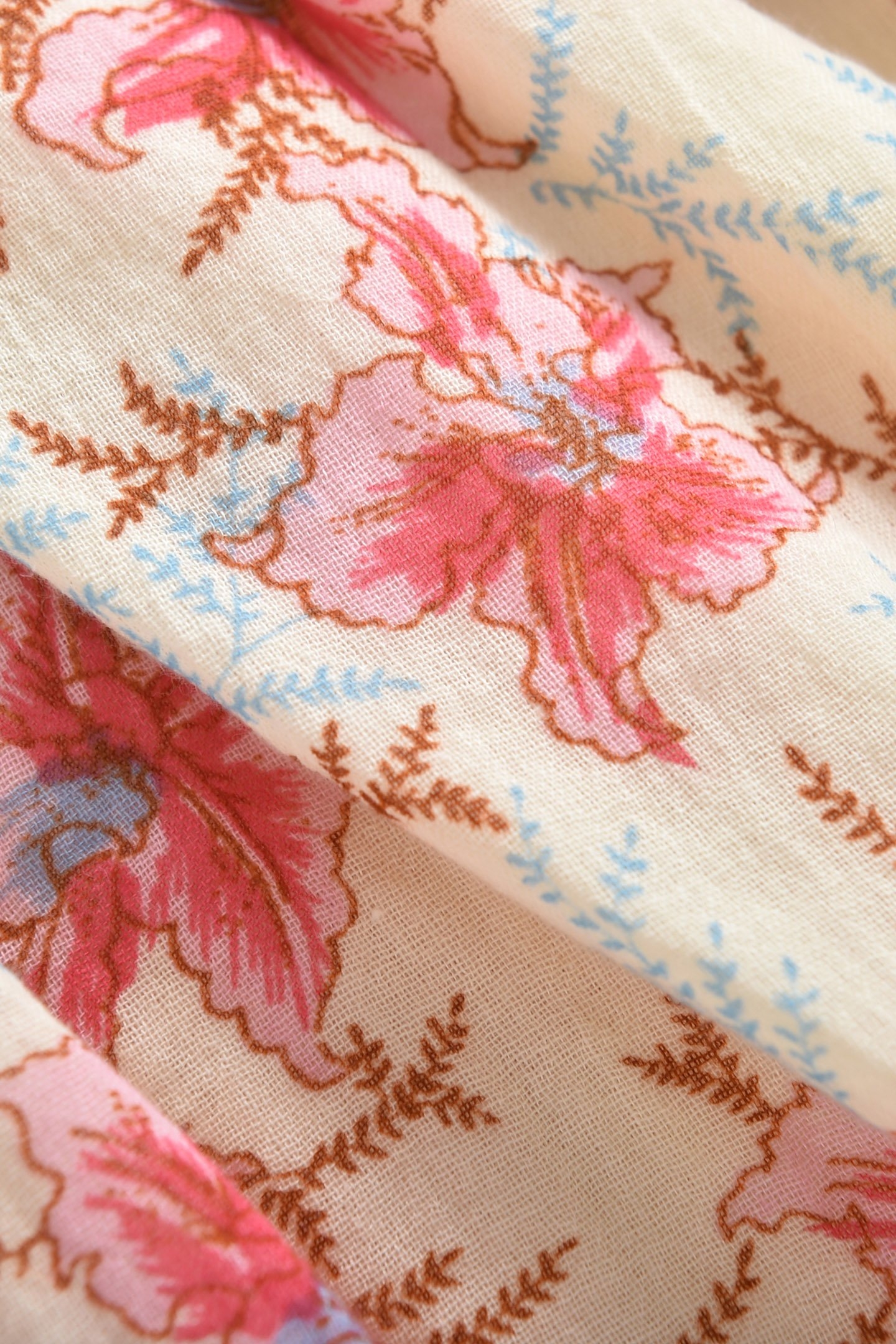 DRESS MARCELINE RASPBERRY FLOWERS 5