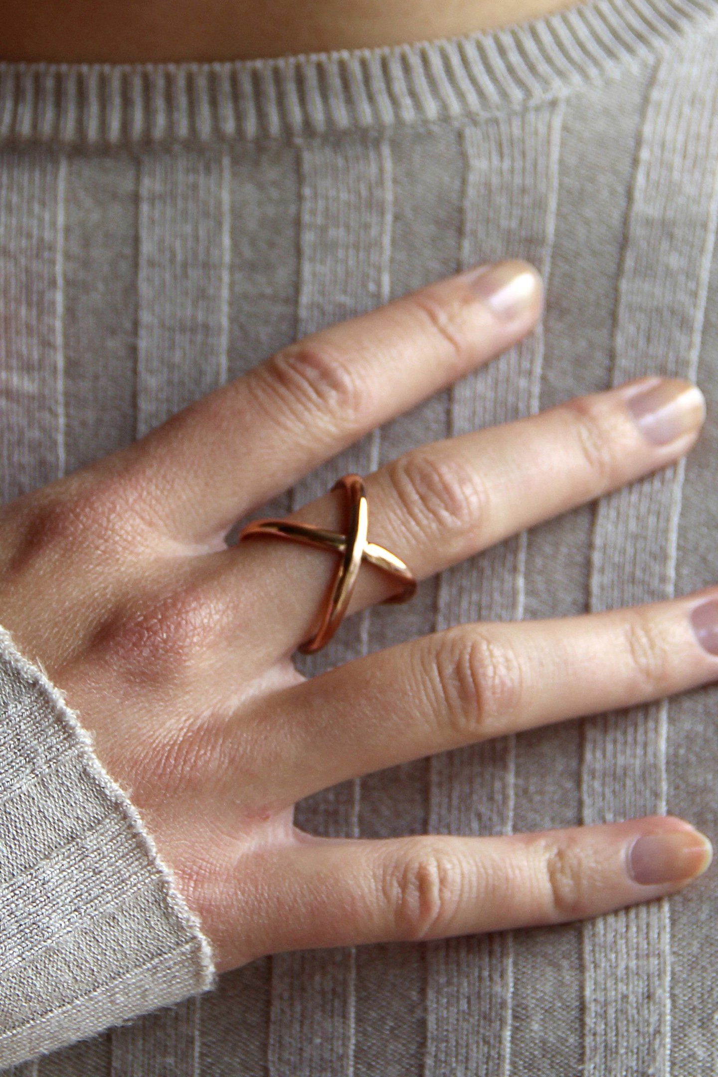 INFINITY RING ROSÉ GOLD 2