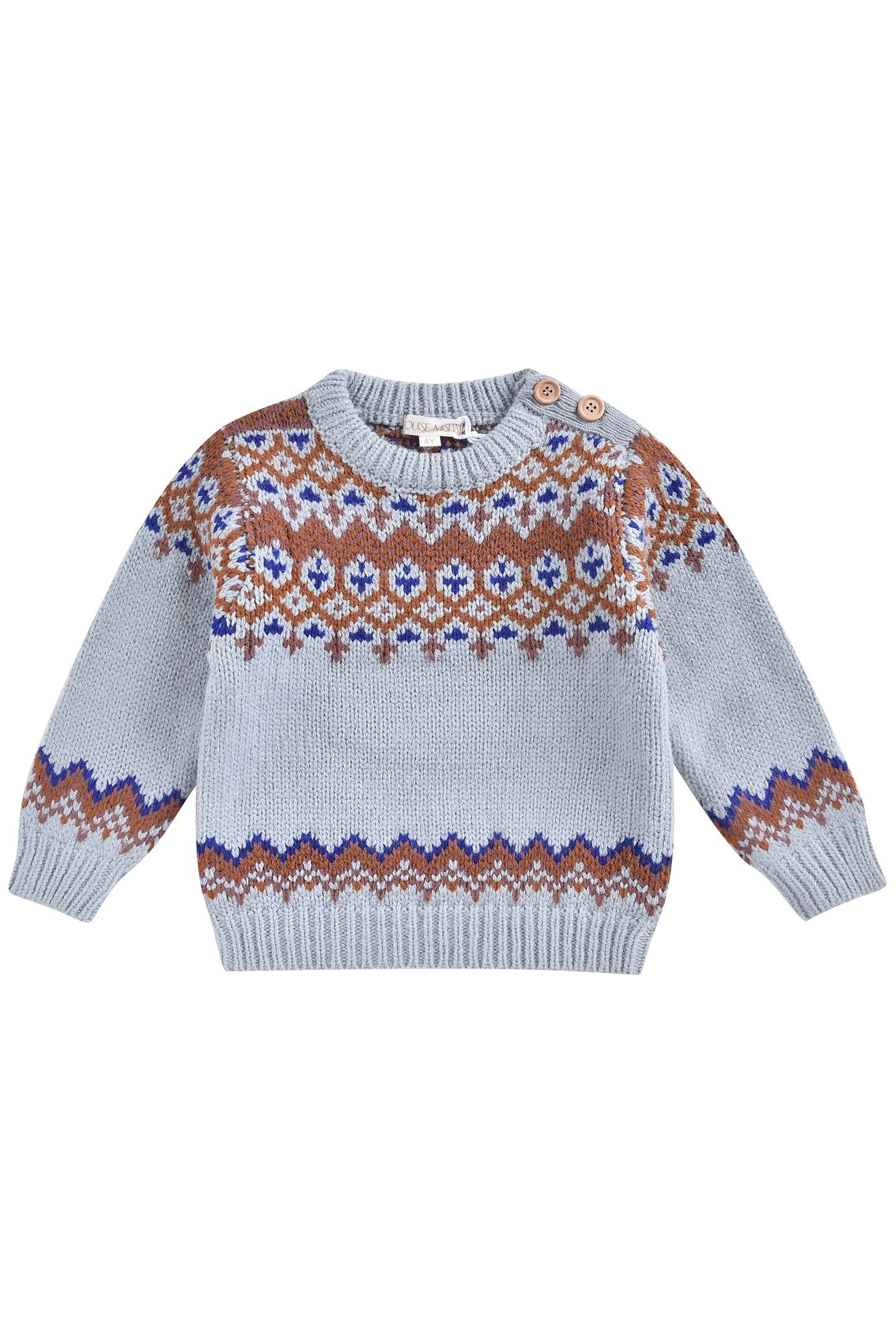 JUMPER LOUNIS HEATHER GREY 3