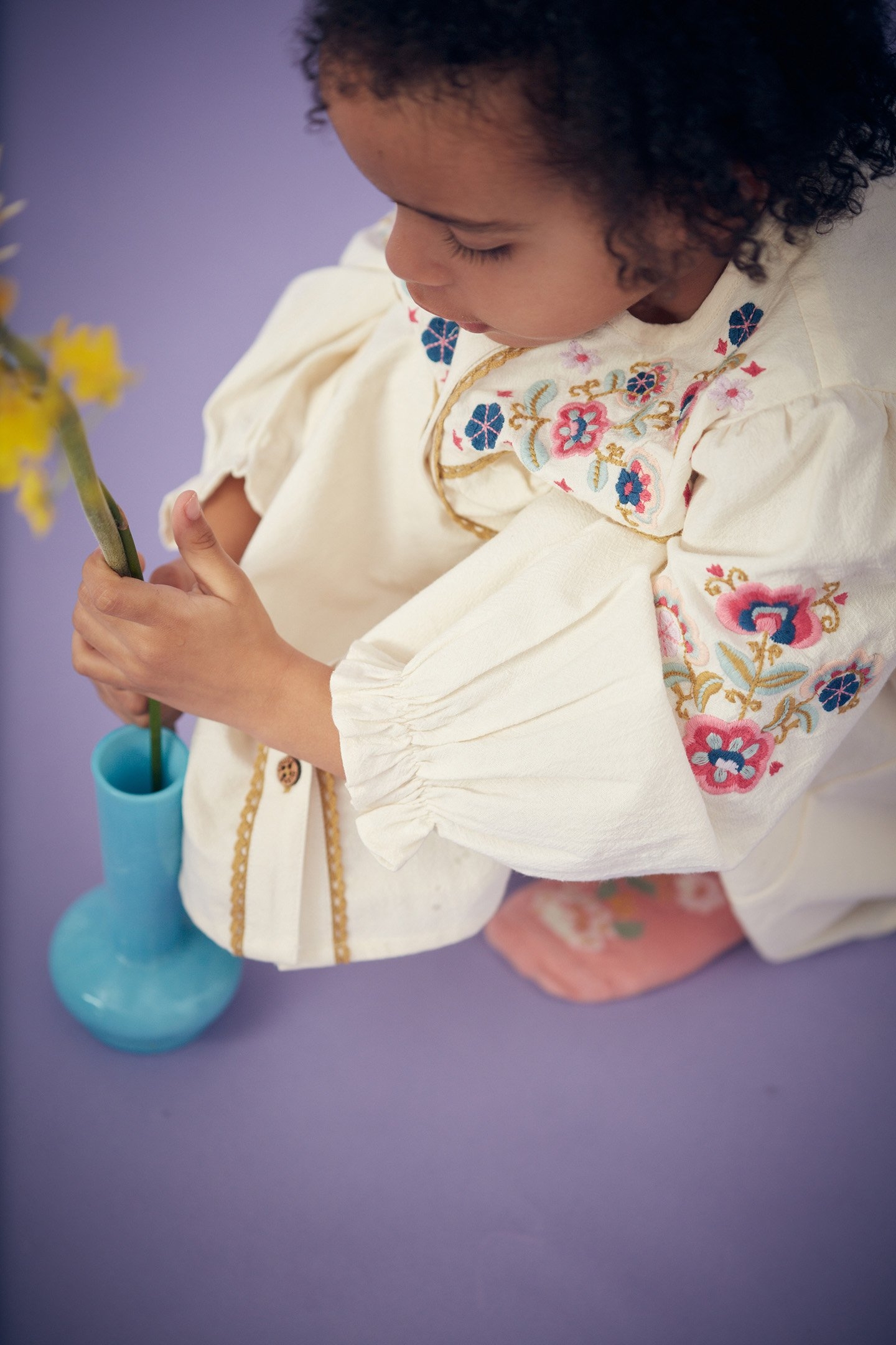 DRESS FLORIANE CREAM 3