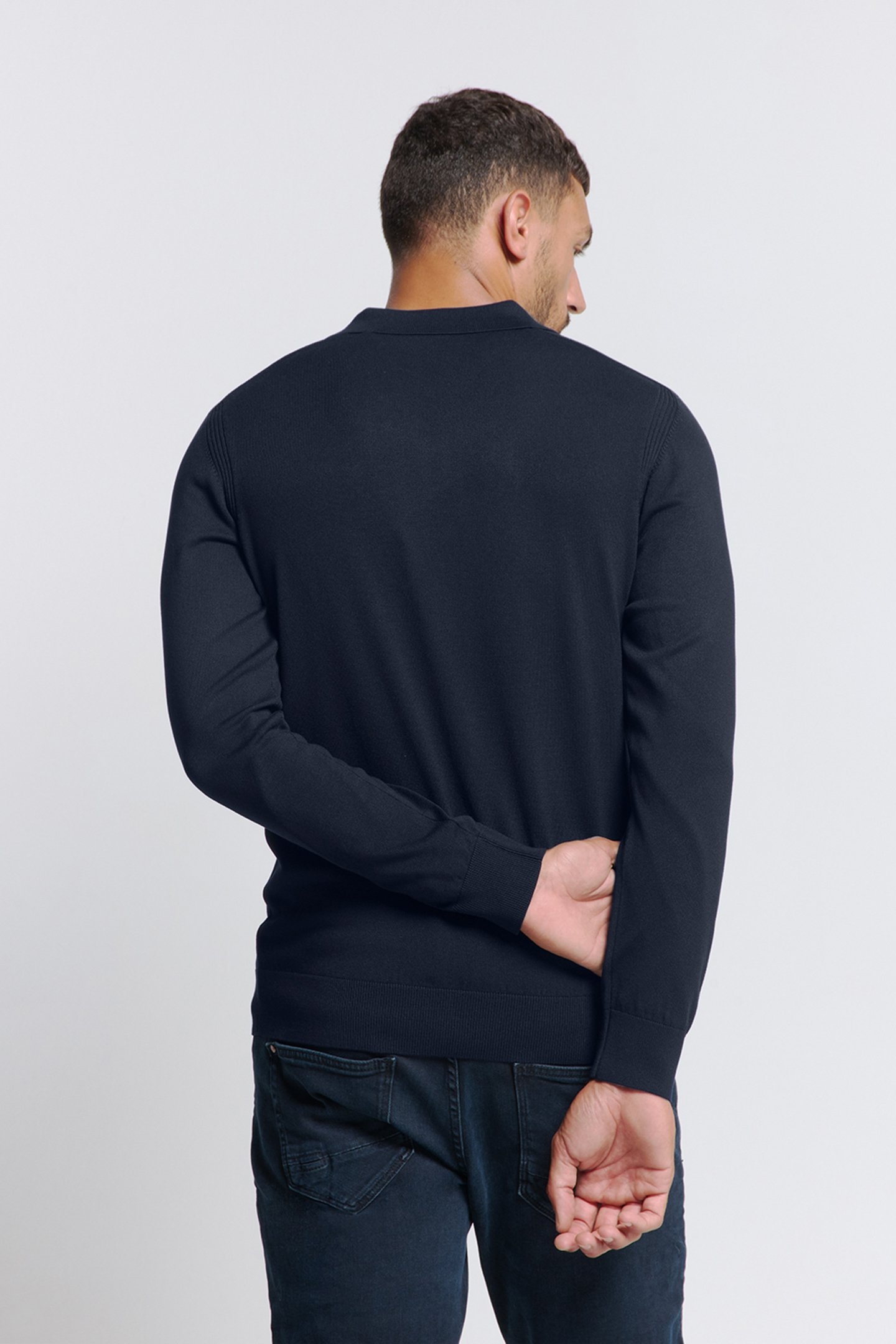 PULLOVER POLO BLUEBERRY 2