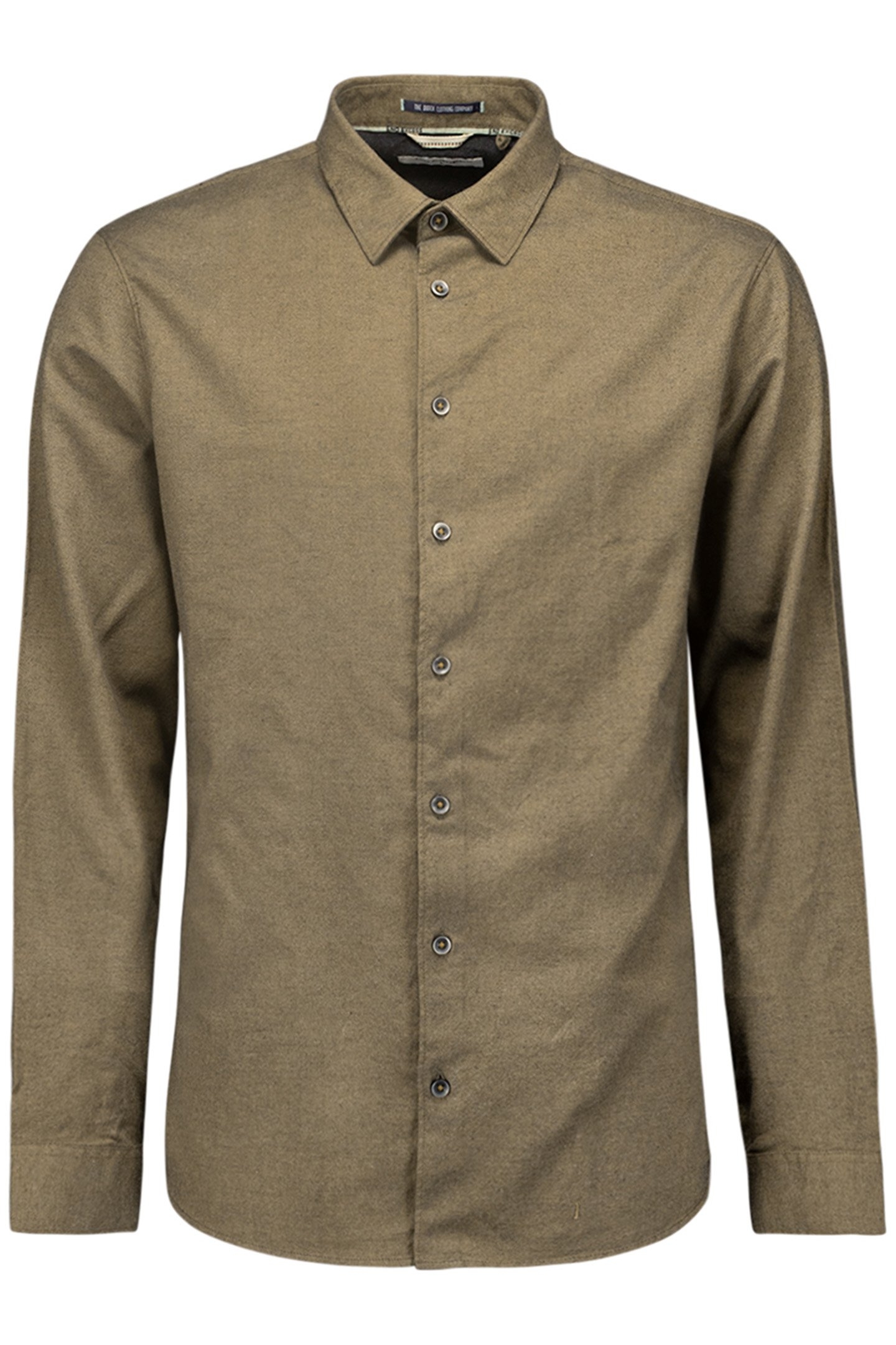 SHIRT 2 COLOURED TWILL KHAKI 1