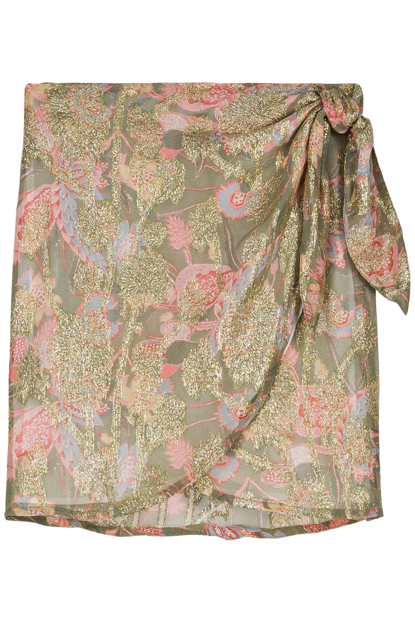 SKIRT CHARLIE KHAKI WILD BOUQUET 3