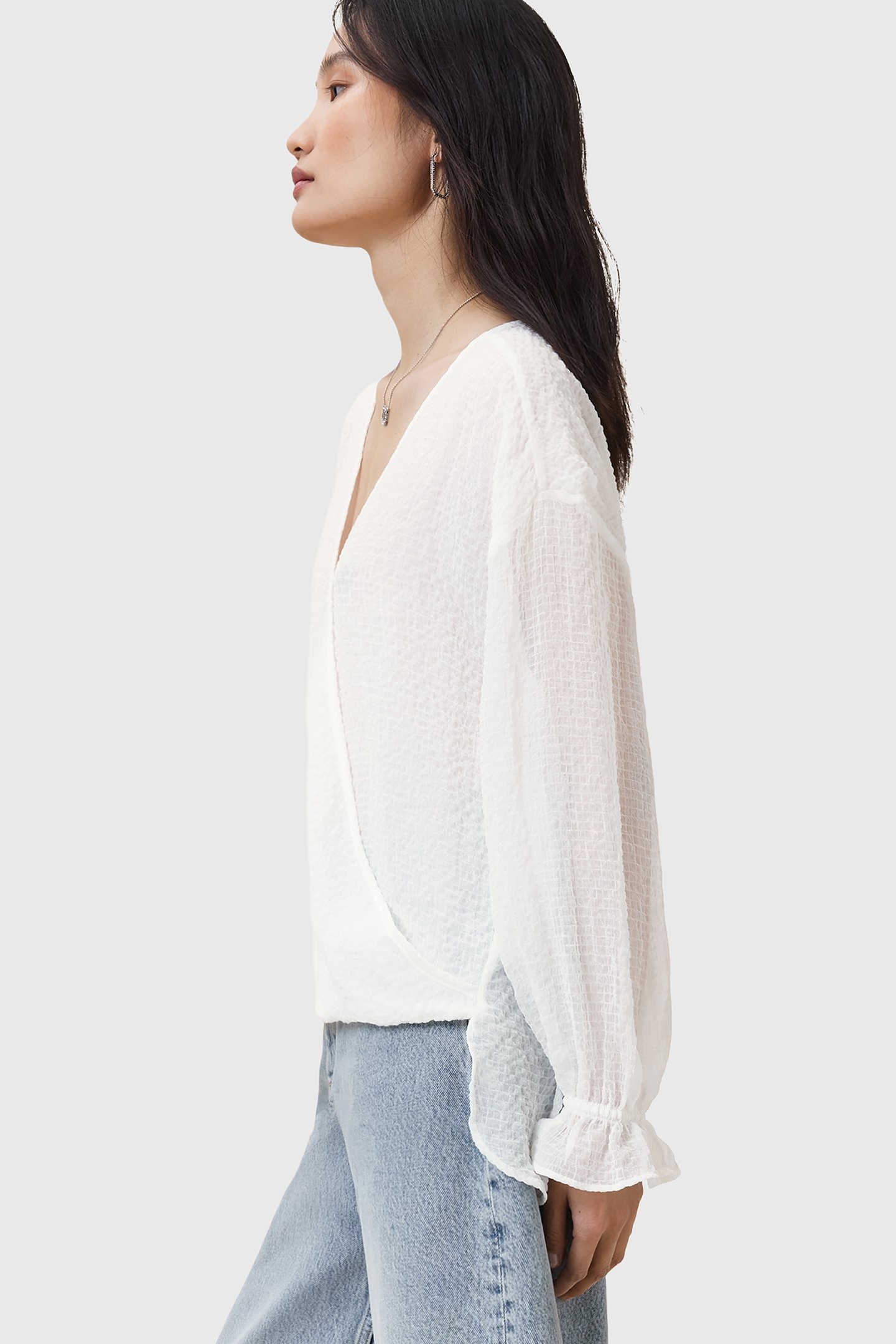 PENNY TOP CHALK WHITE 6