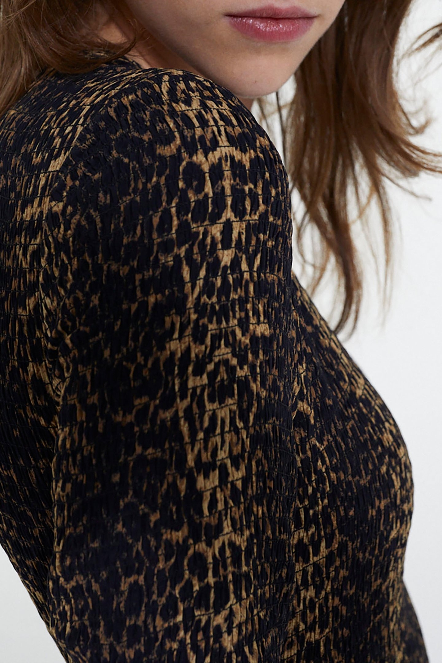 ROBE SMOCK STRIPY LEOPARD 6