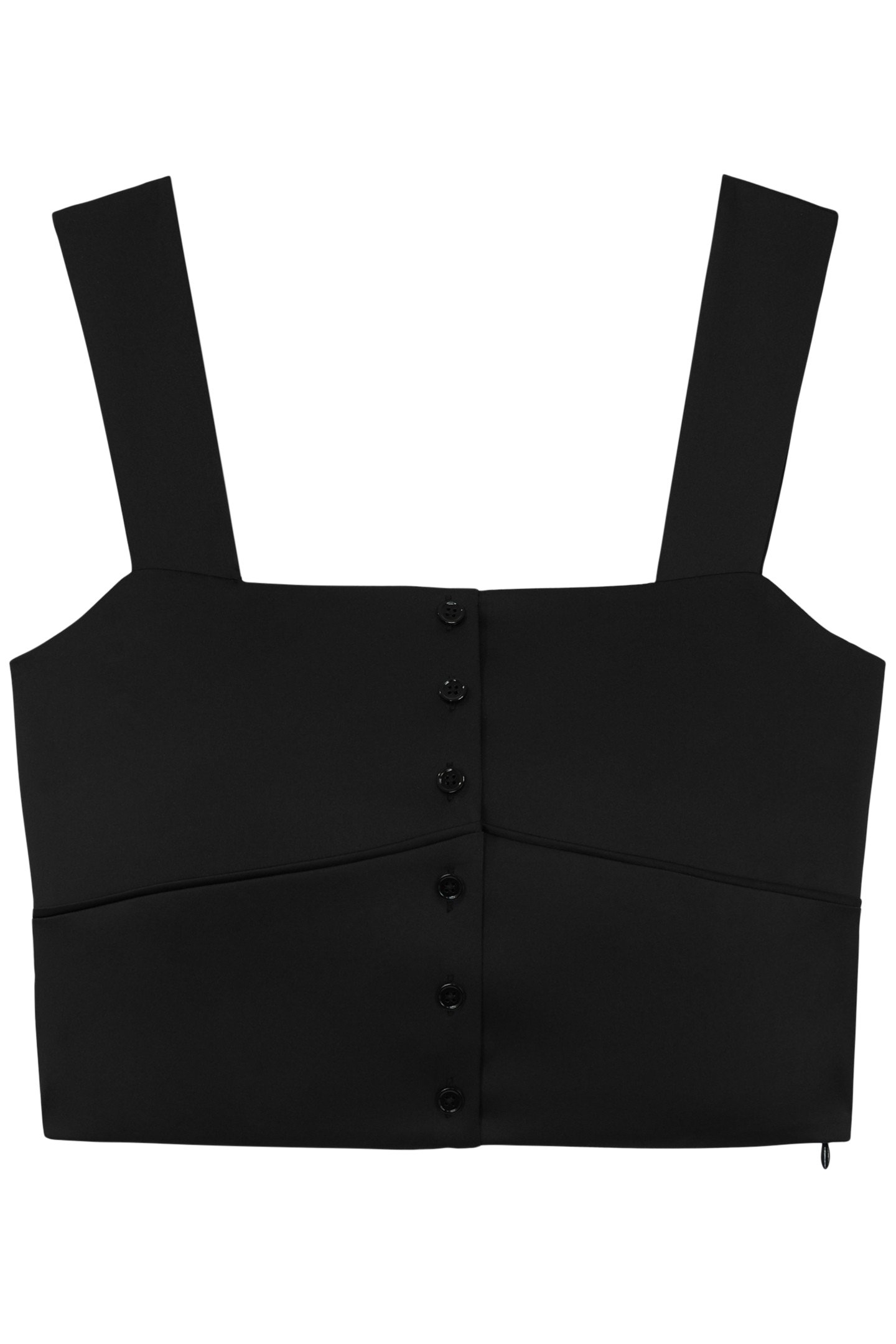 SLEEVELESS TOP BLACK 1