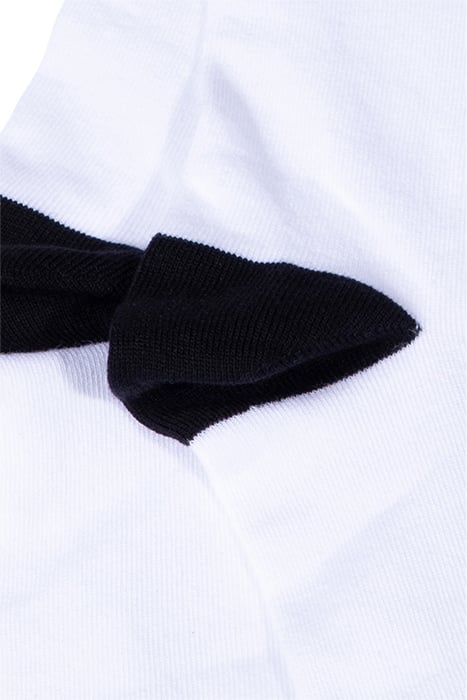 GALIO SOCKS WHITE/BLACK 2