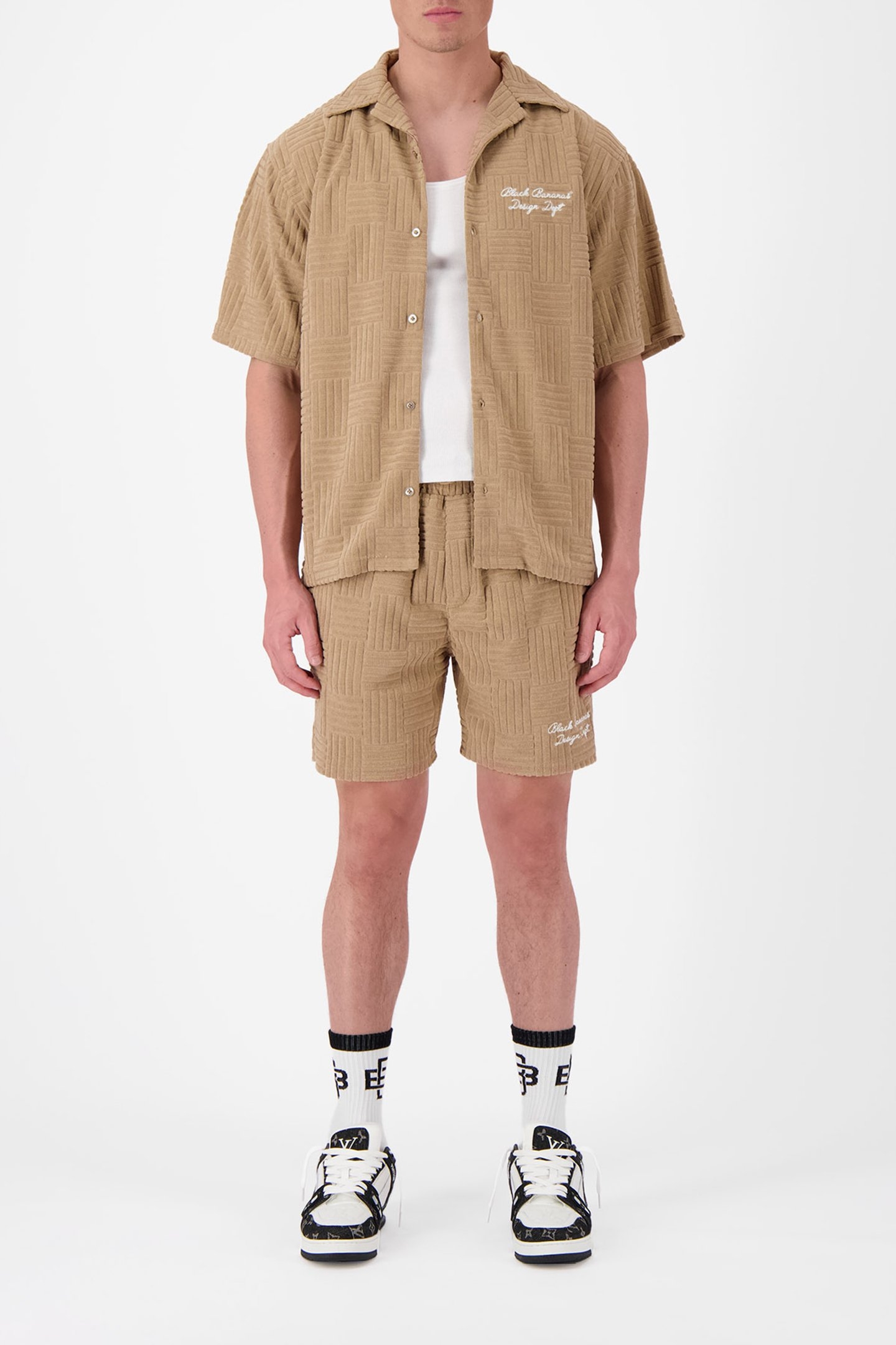 TERRY RESORT SHIRT BROWN 3