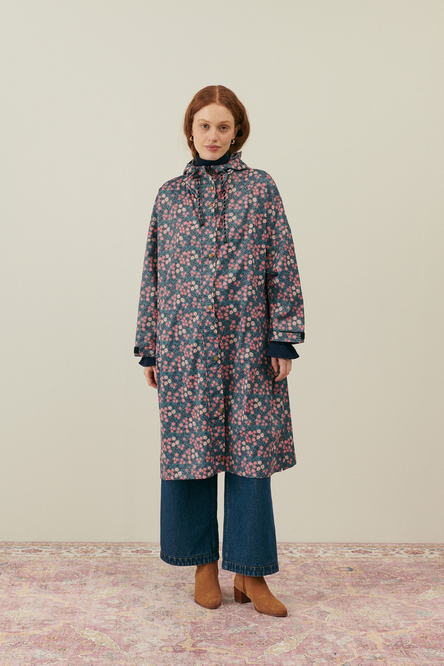 RAINCOAT HYDRA STONEBLUE STARGARDEN 1