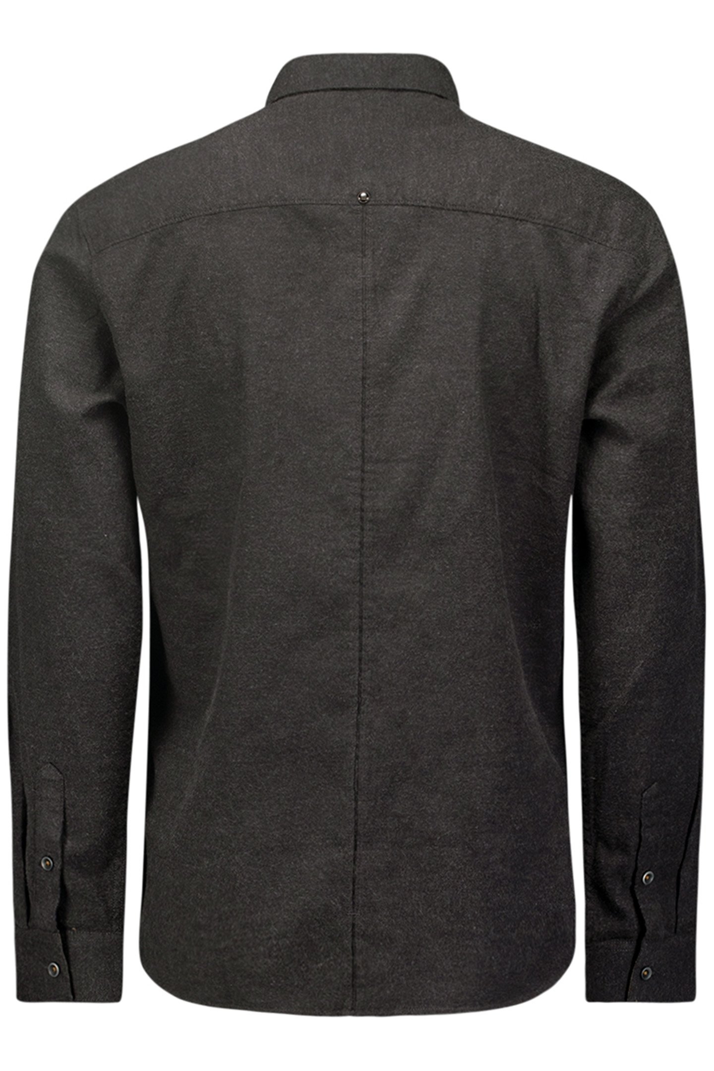 SHIRT 2 COLOURED TWILL BLACK 2