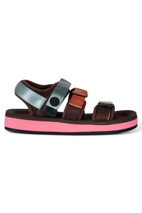 LYDIA SPORT SANDAL DK.BROWN MULTI 1