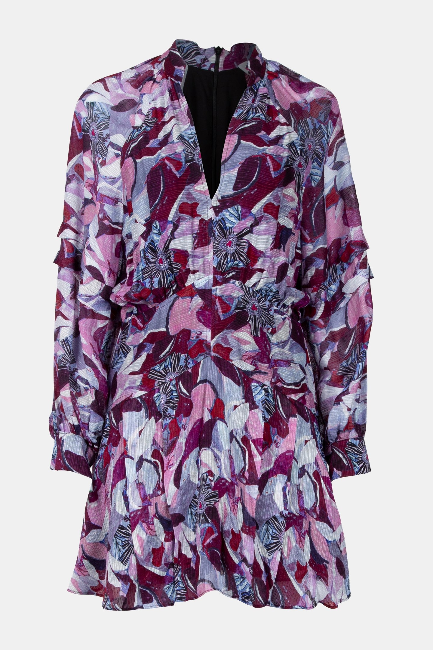 DARSA DRESS PURPLE/MULTICO 3