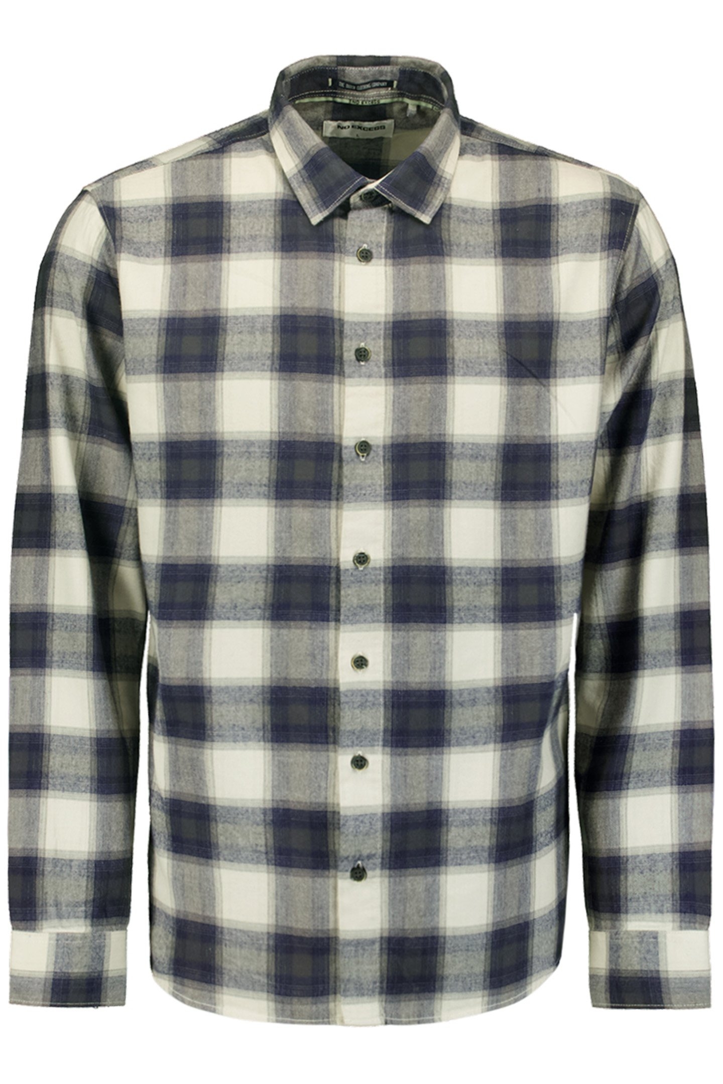 SHIRT CHECK DARK GREY 4