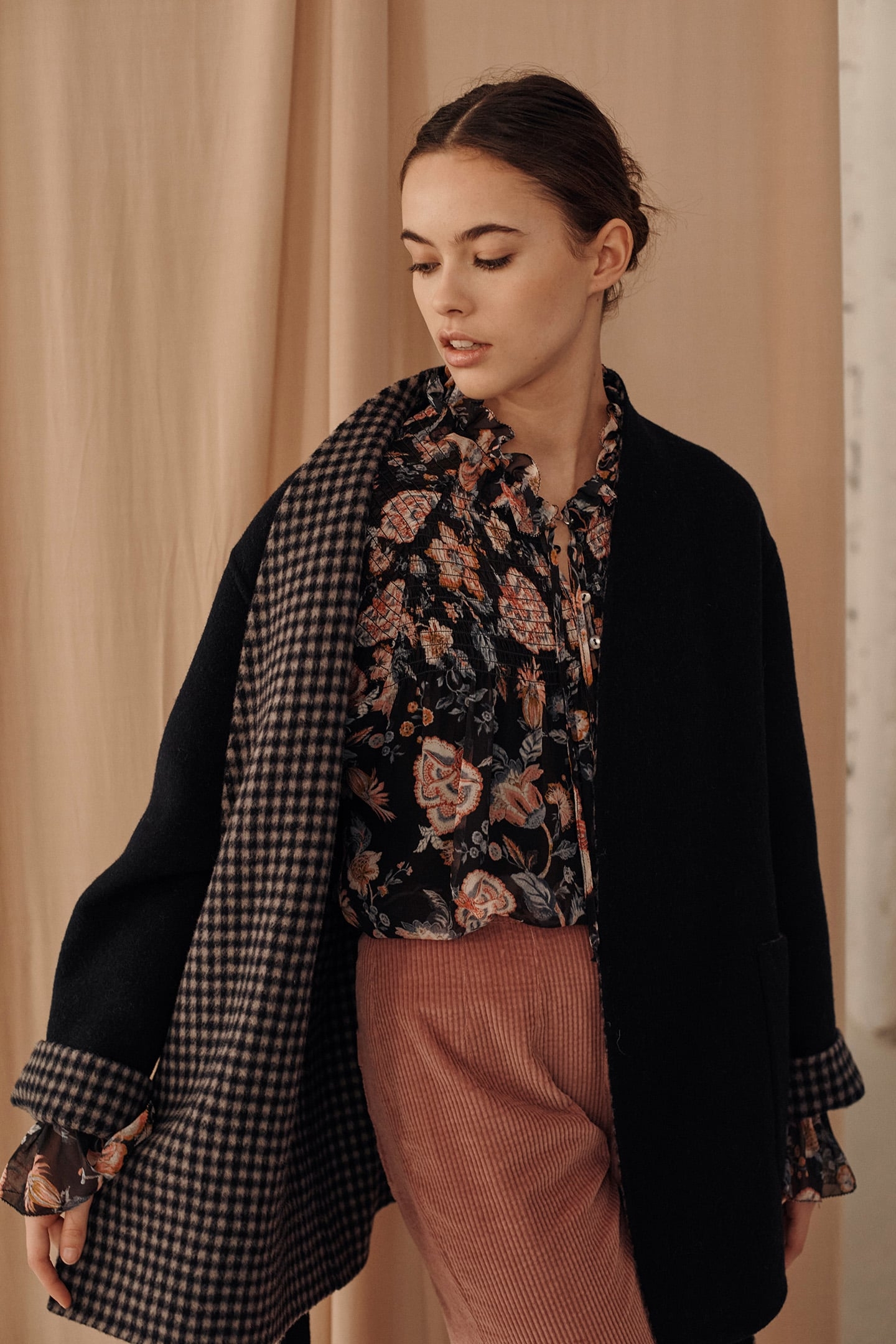 REVERSIBLE COAT MARLA MIDNIGHT 7