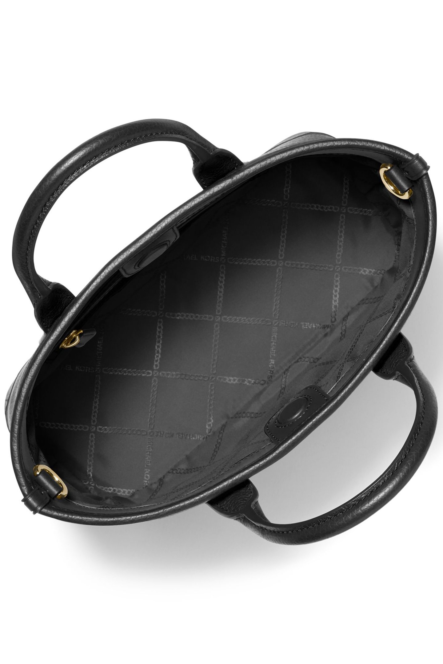 SATCHEL BAG IN BLACK WITH LOGO STRAP 4