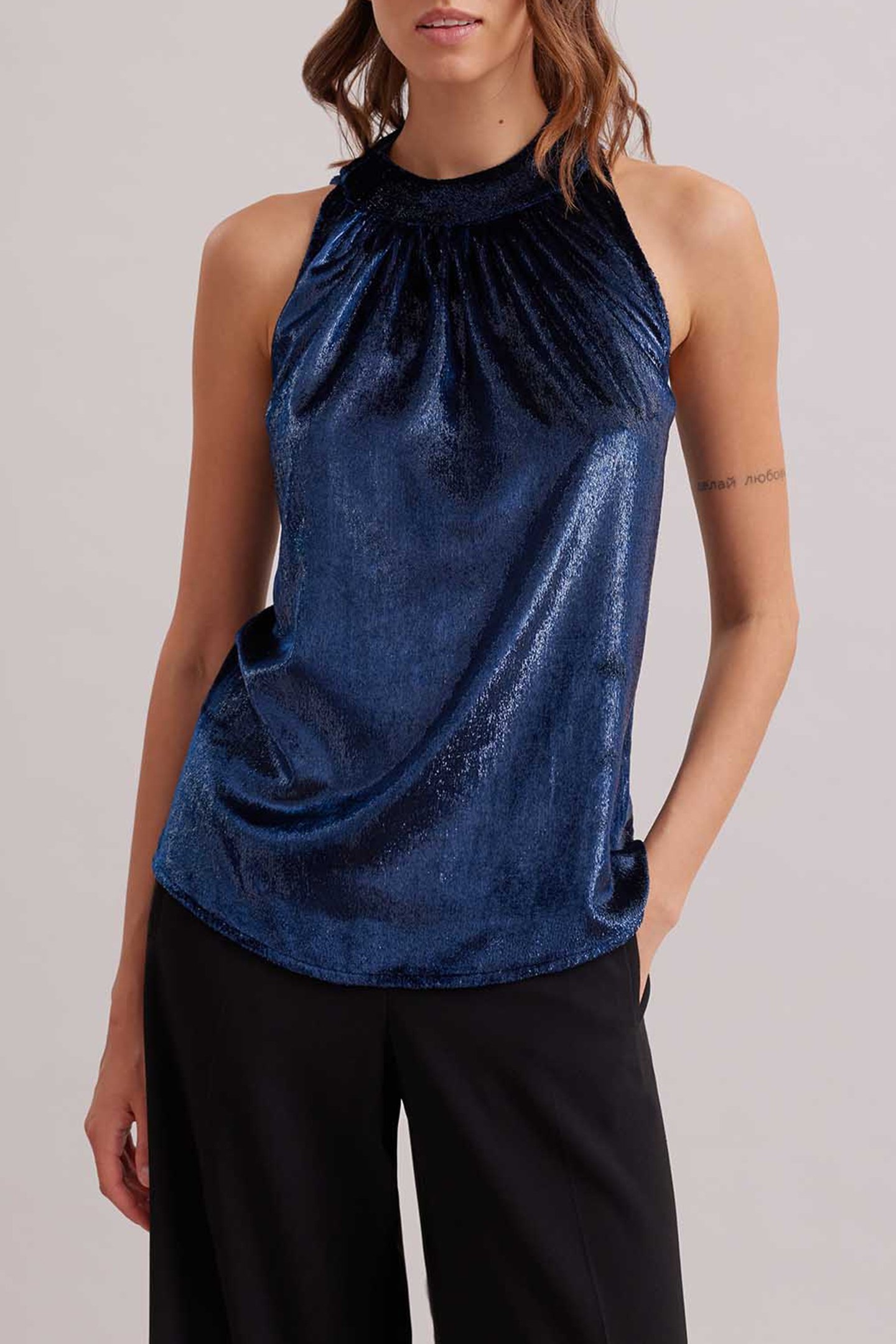 PLEIADE BLOUSE DARK NAVY 1