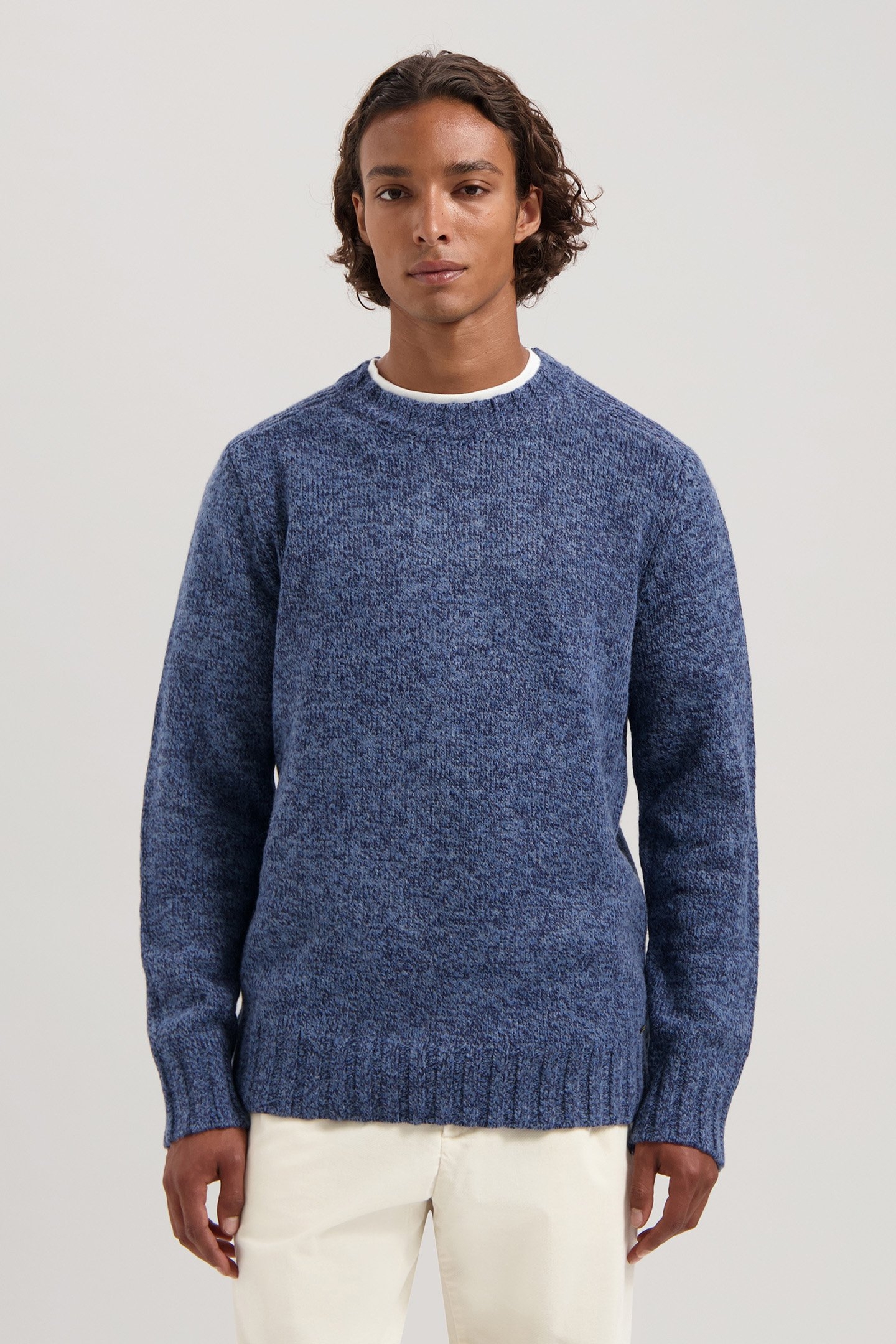 DS_PER CREWNECK NOUVEAU NAVY 1