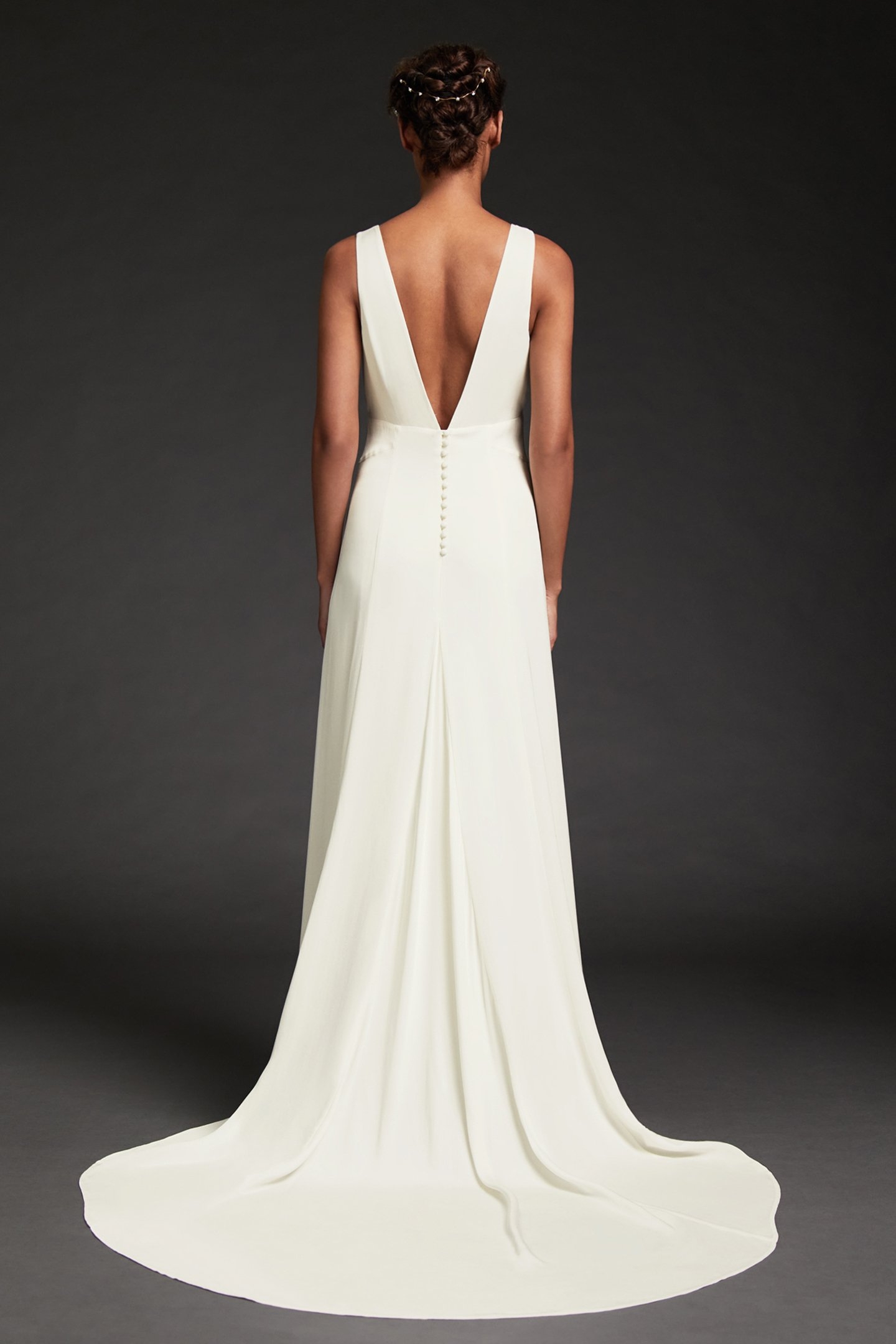 DR HYACINTH - V BACK BRID IVORY 3