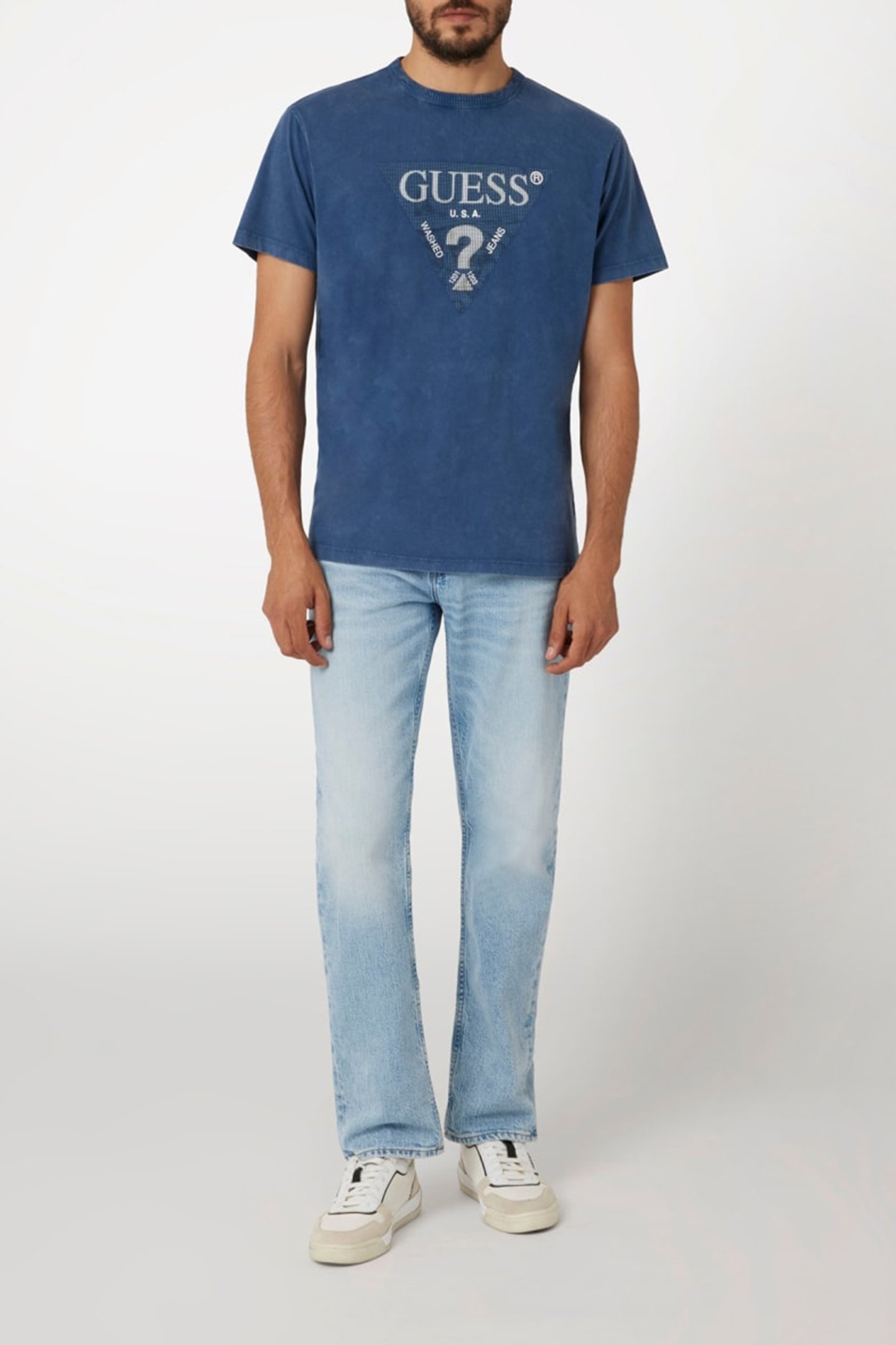 SS CN TREATED TRIANG PENNANT BLUE 3