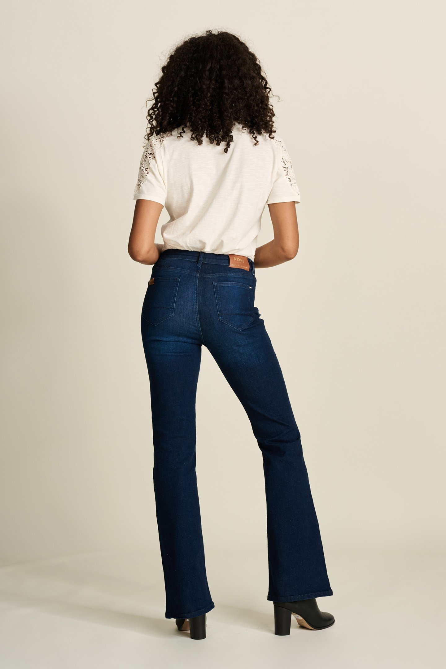 JEANS - ESMEE FLARE DARK BLUE 2