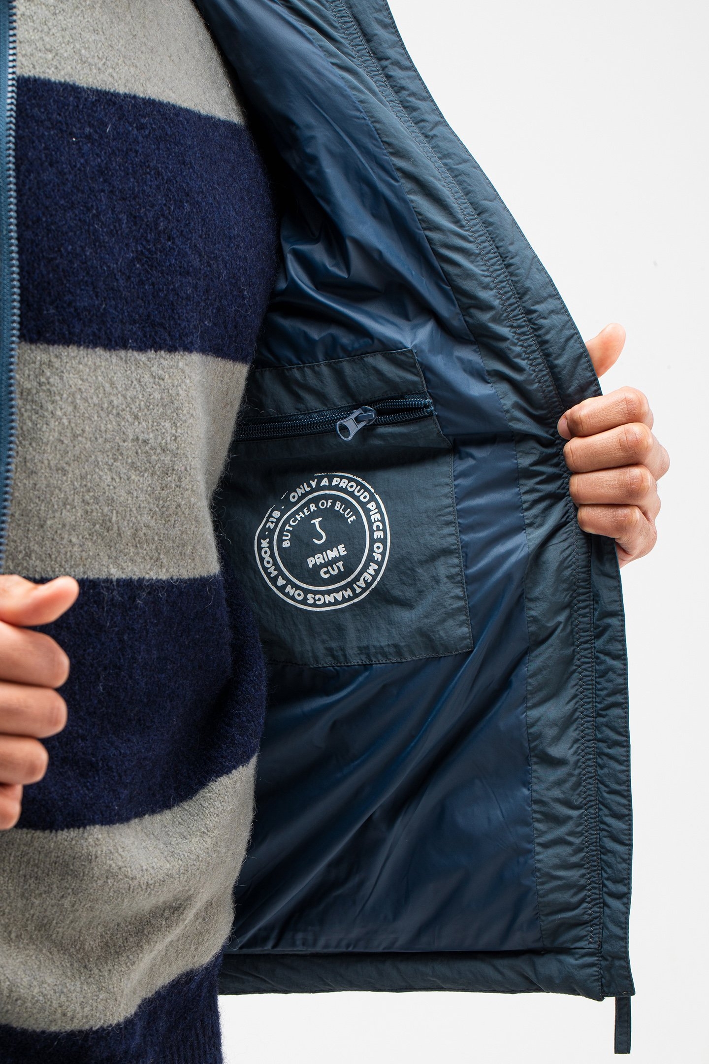 HUNT JACKET IRIS BLUE 5