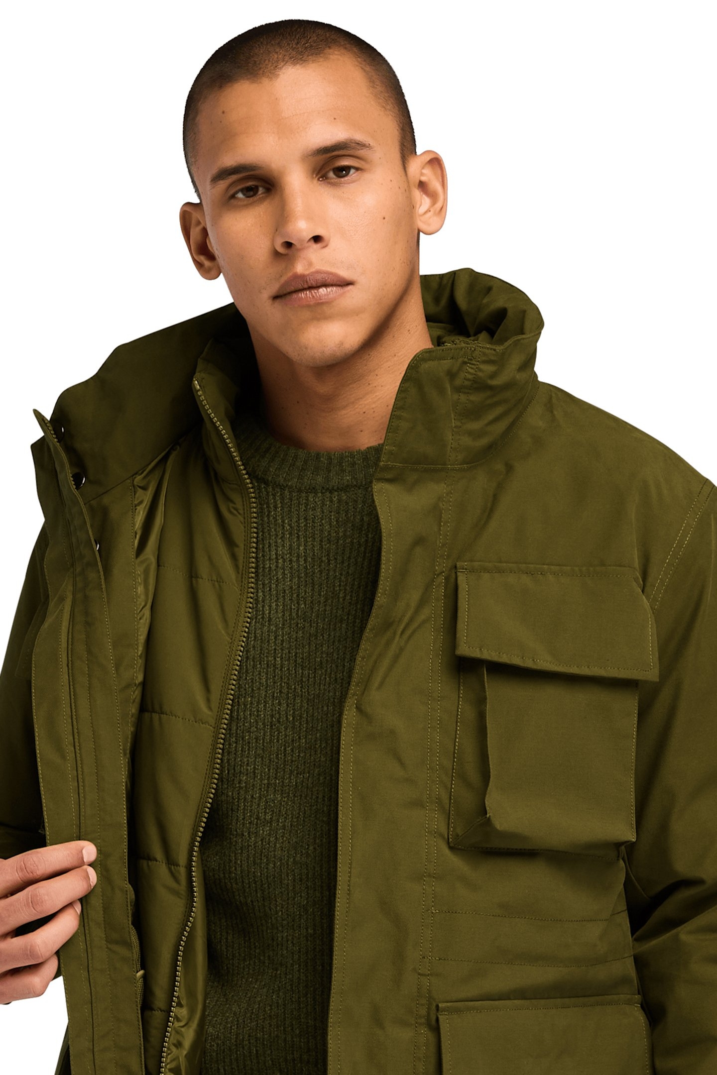 ABINGTON WATERPROOF 3IN1 JACKET DARK OLIVE 5