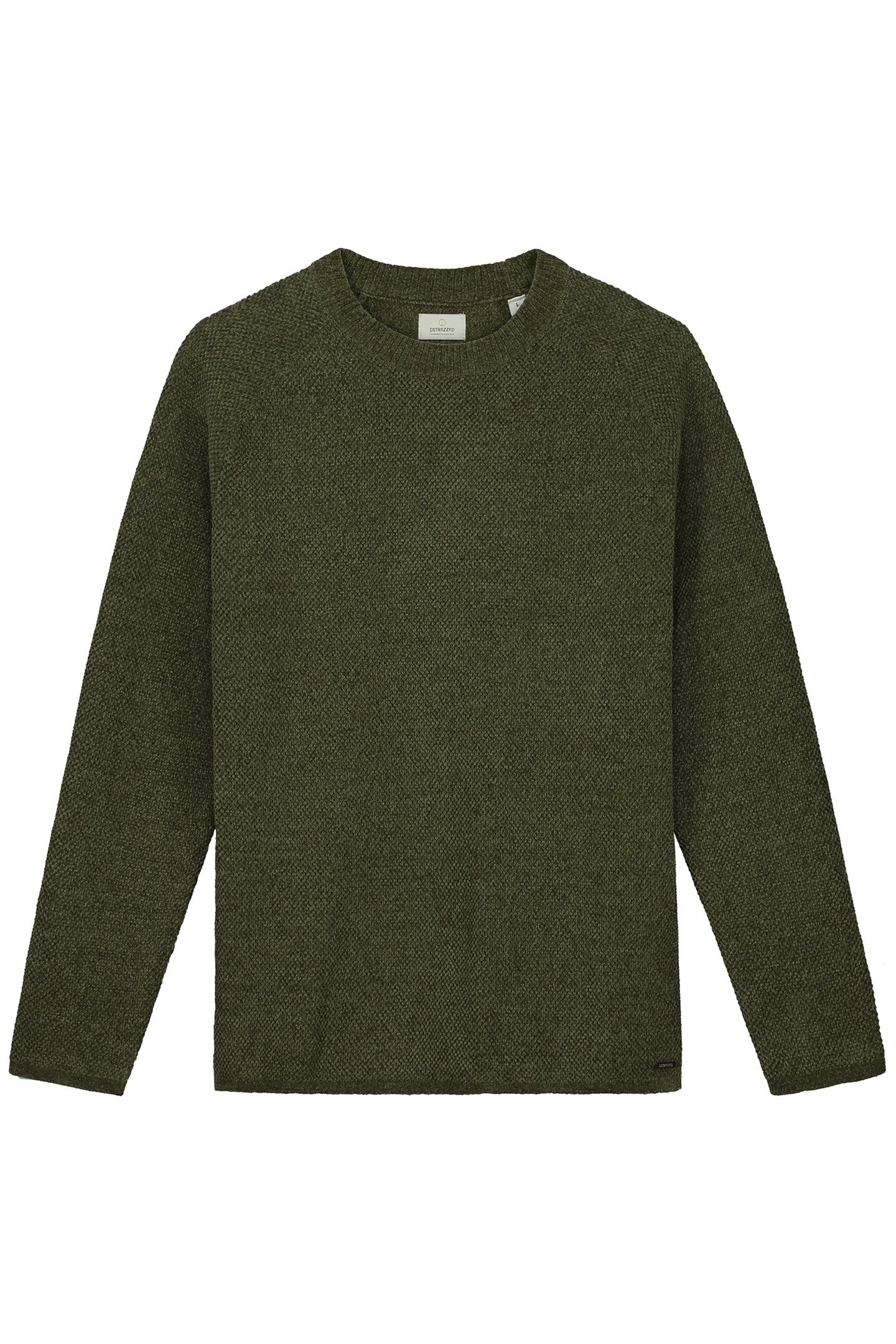 DS_CHENILLE KNIT CREWNECK OLIVE NIGHT 4