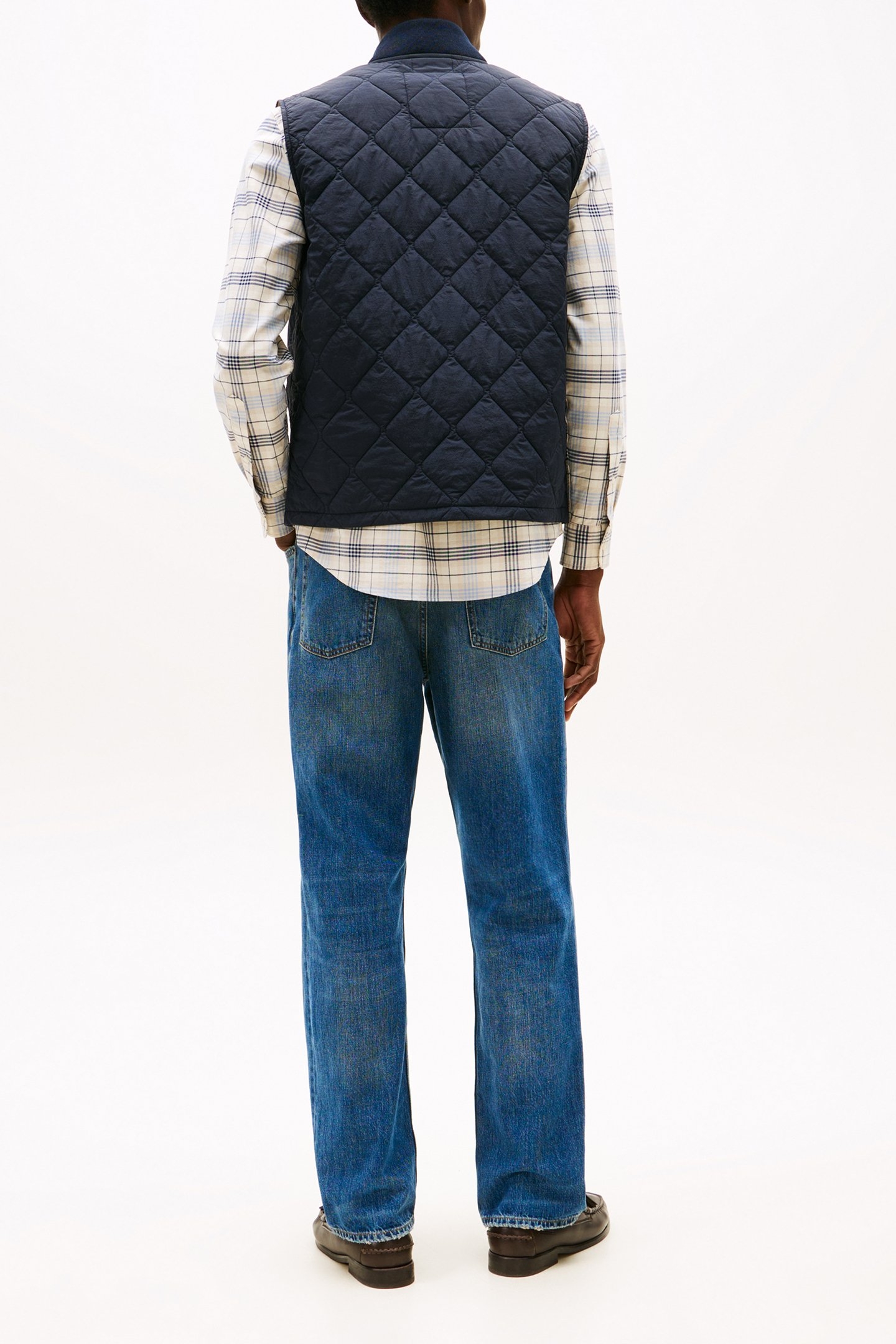 DIAMOND QUILTED VEST DESERT SKY 3