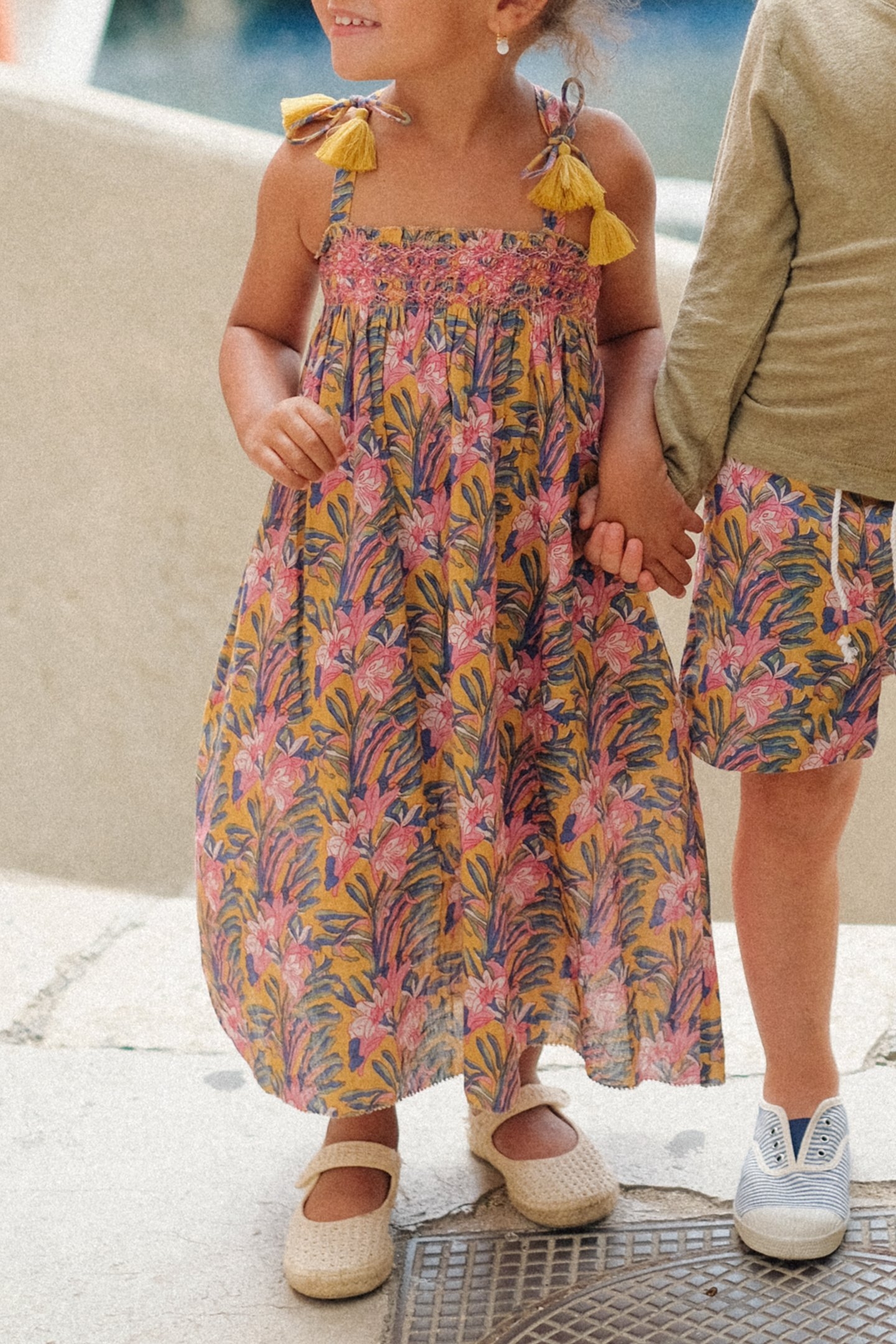 DRESS MARCELINE HONEY FLOWER 1