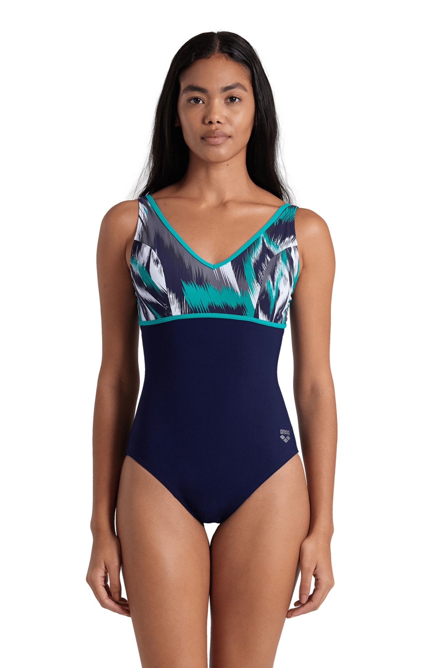 WOMEN'S BODYLIFT SWIMSUIT JENNIFER WING NAVY MULTI NAVY BALI 2