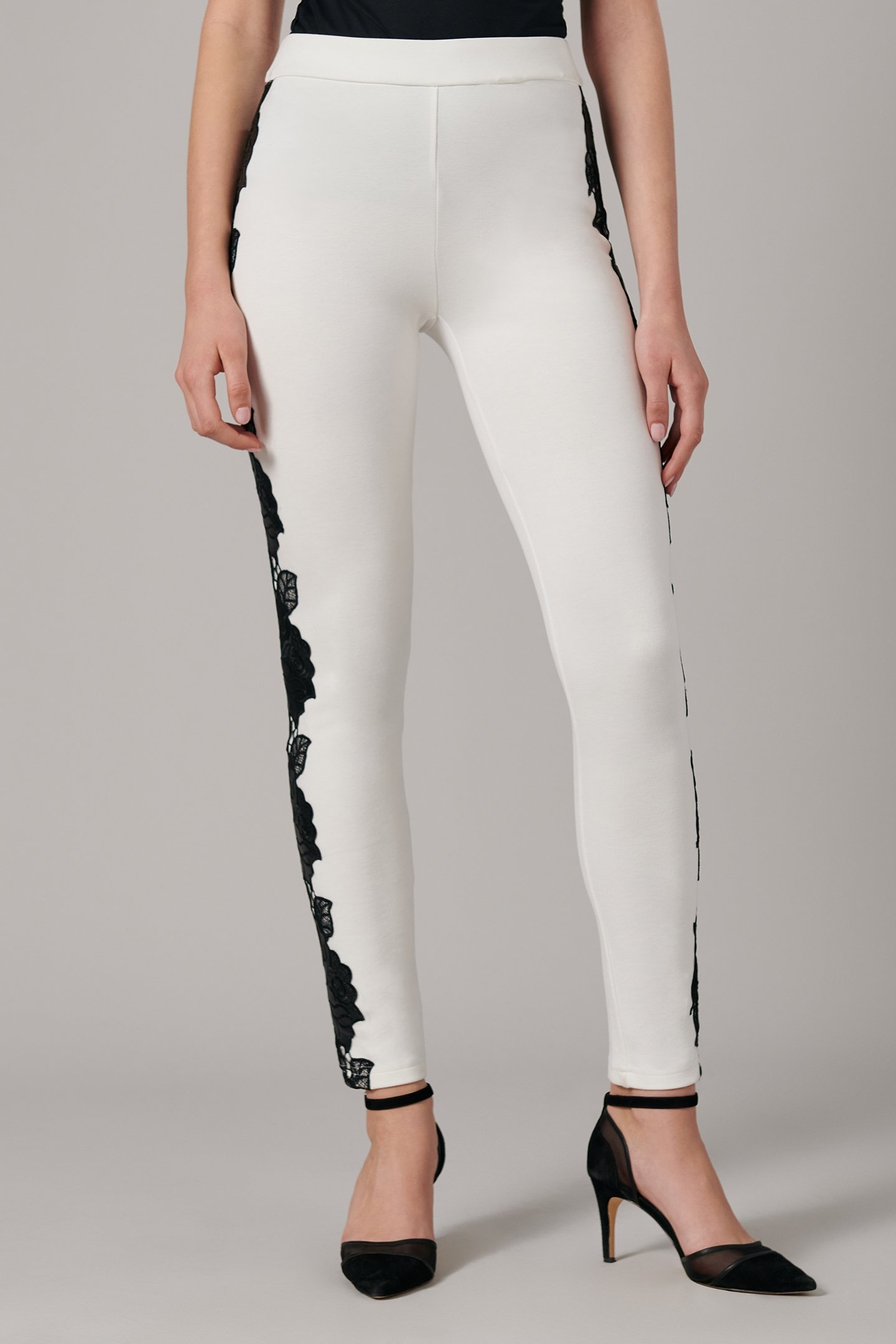 VONYA LEGGING BLACK/WHITE 1