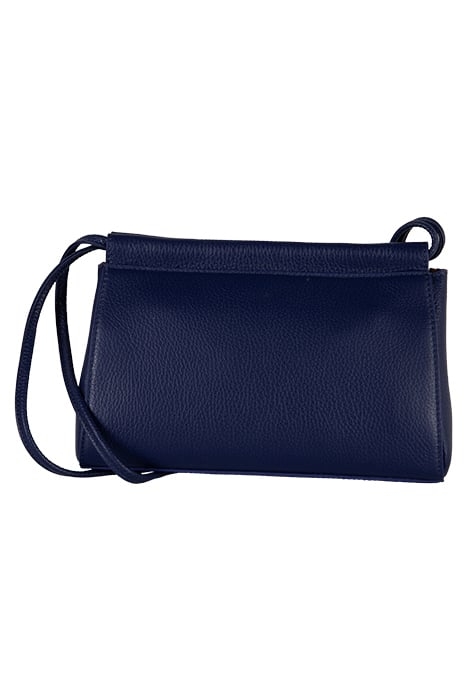 MINI SHOULDER BAG IN GRAINED LEATHER IN ROYAL BLUE 3