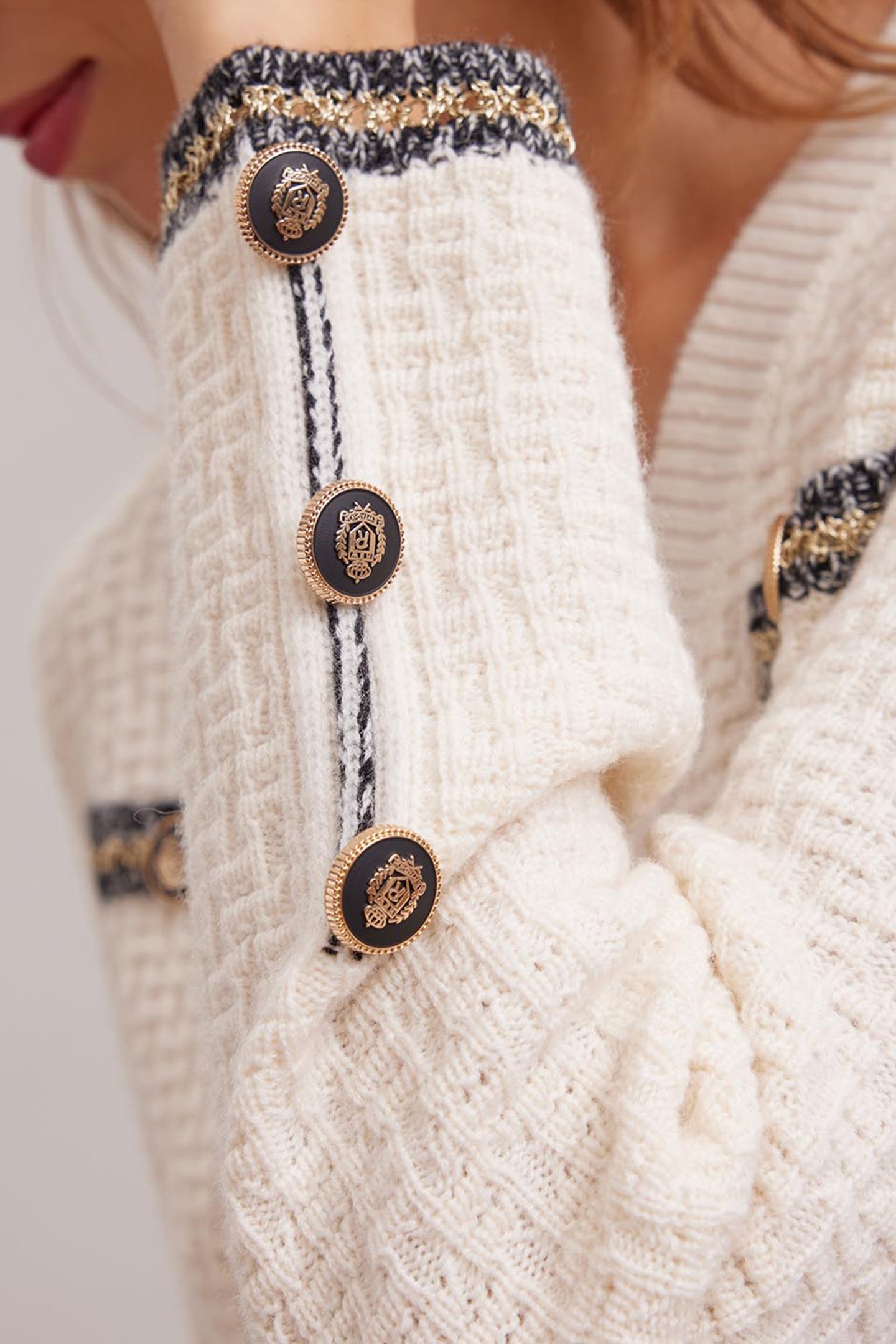 LETTRES CARDIGAN MOON WHITE 6