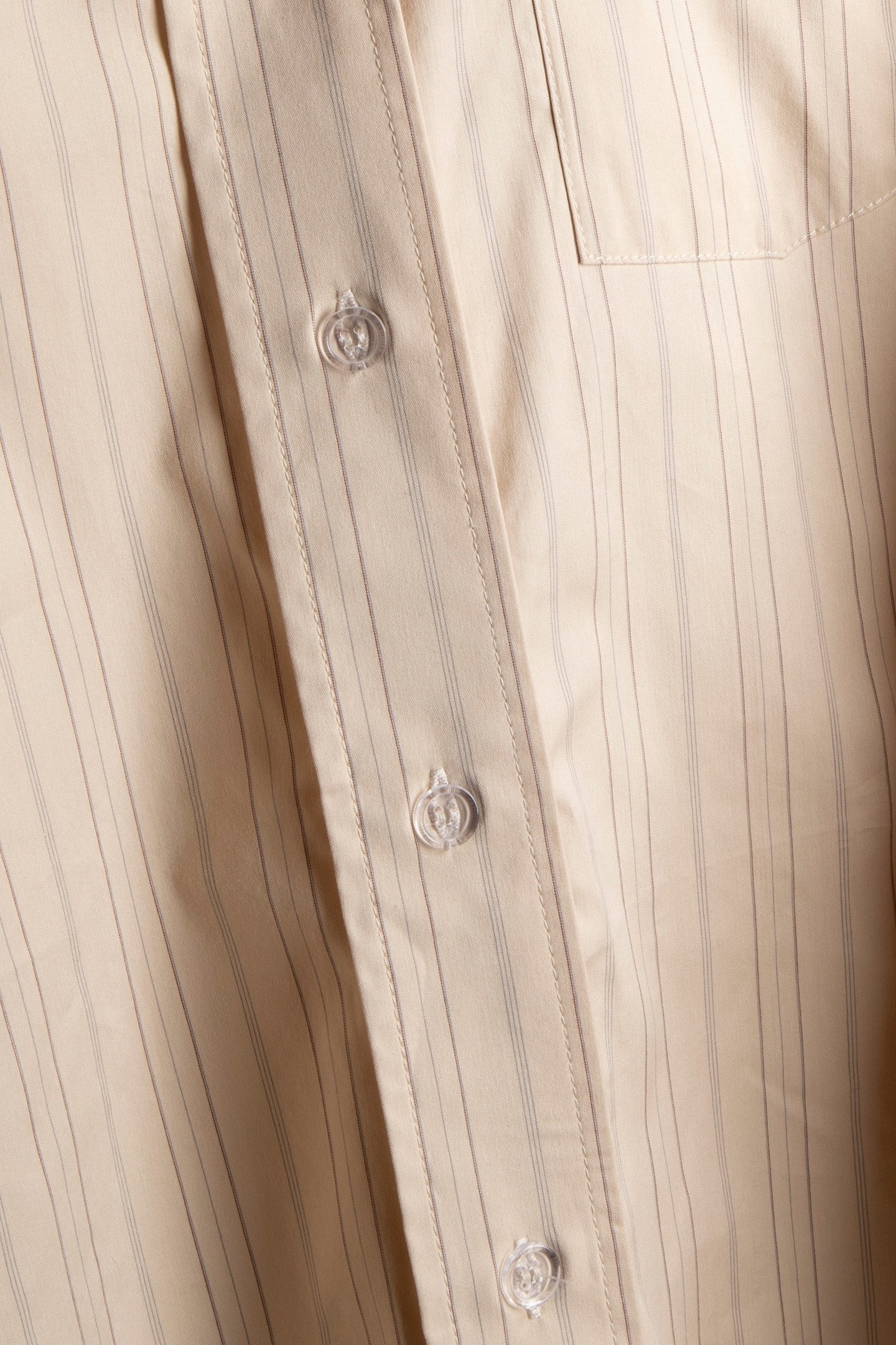 STRAIGHT SHIRT STRIPED MUSTARD 3