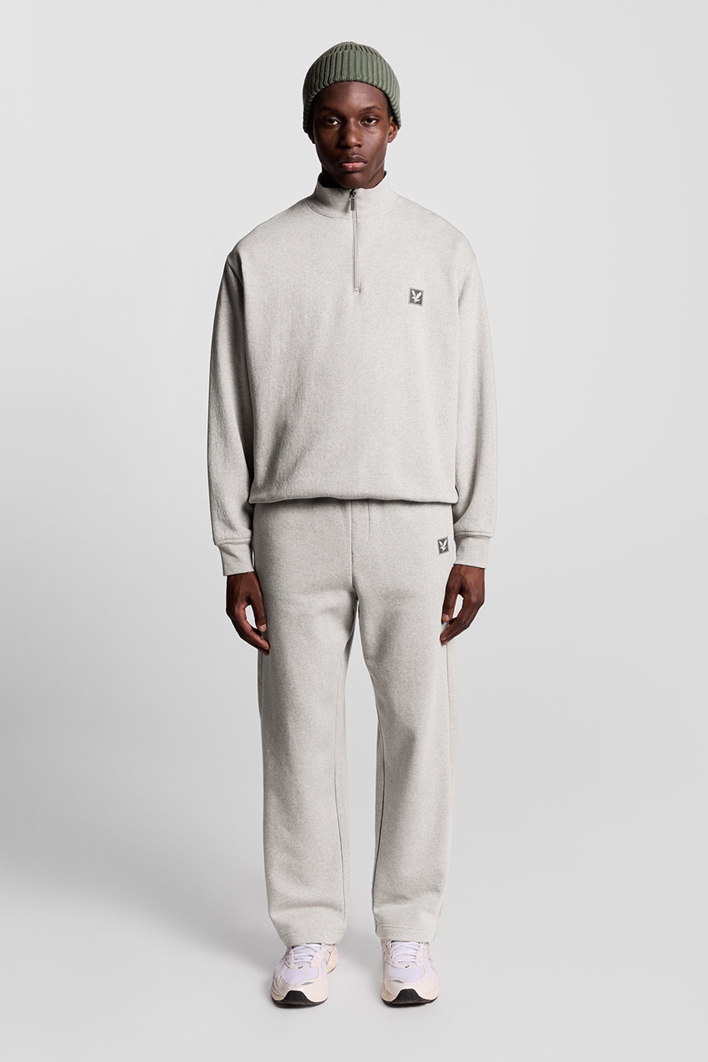 LOUNGEWEAR STRAIGHT LEG JOGGER OATMEAL MARL 1