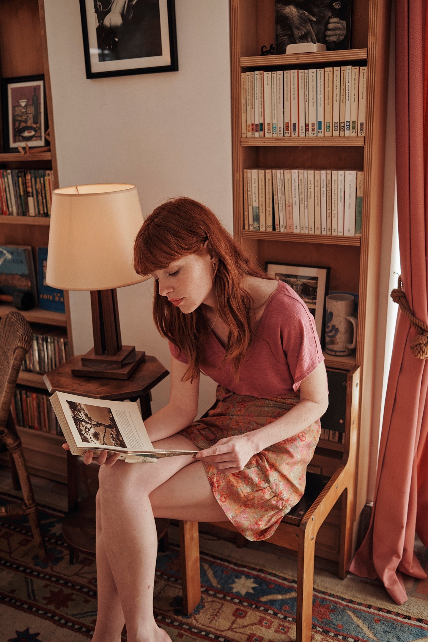 SKIRT ISADORA KHAKI MULTI FLOWERS 3